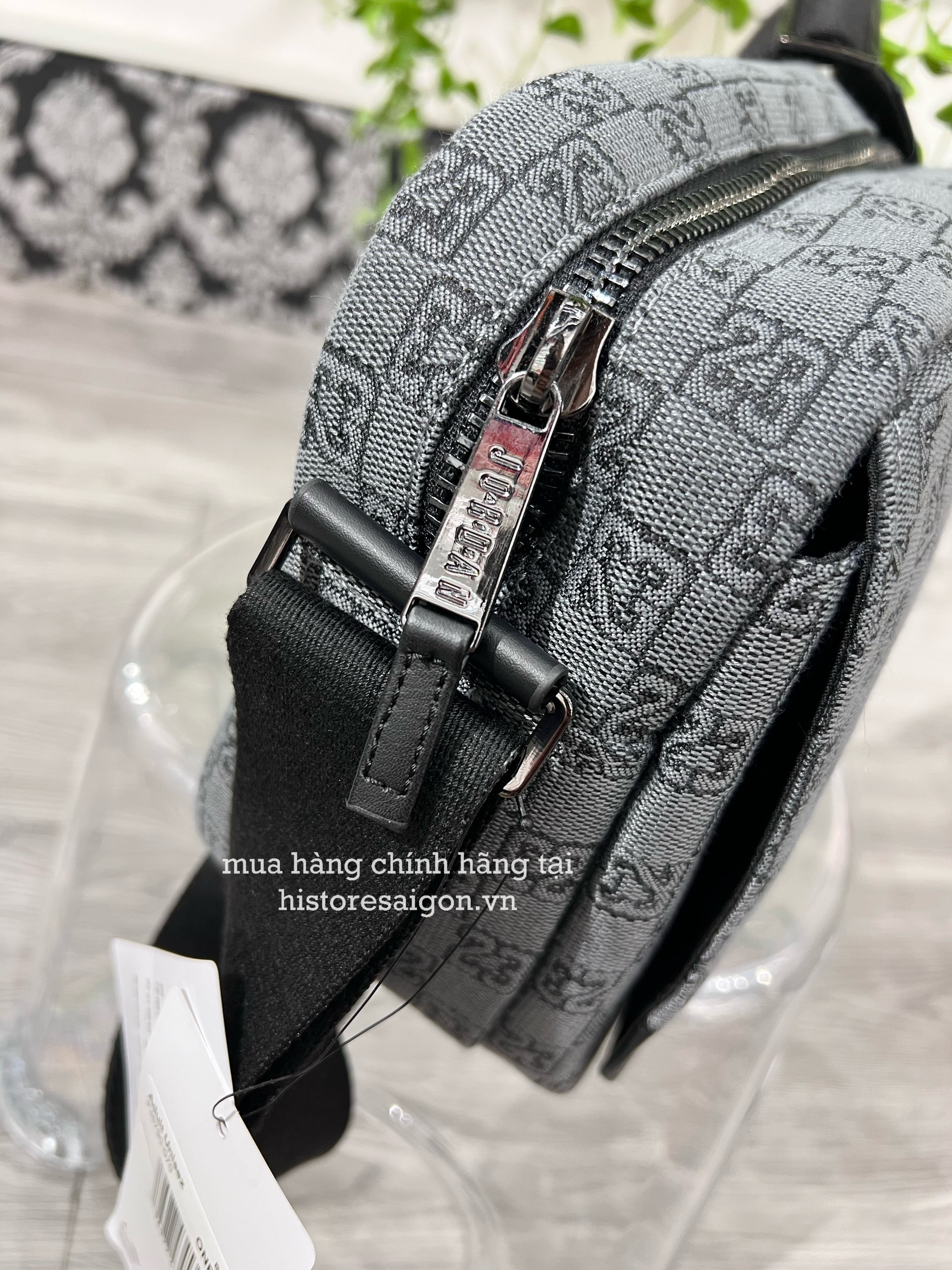 1019 -  Túi Jordan Monogram Dark Smoke Grey - Code FJ6790-070 [HÀNG CHÍNH HÃNG]