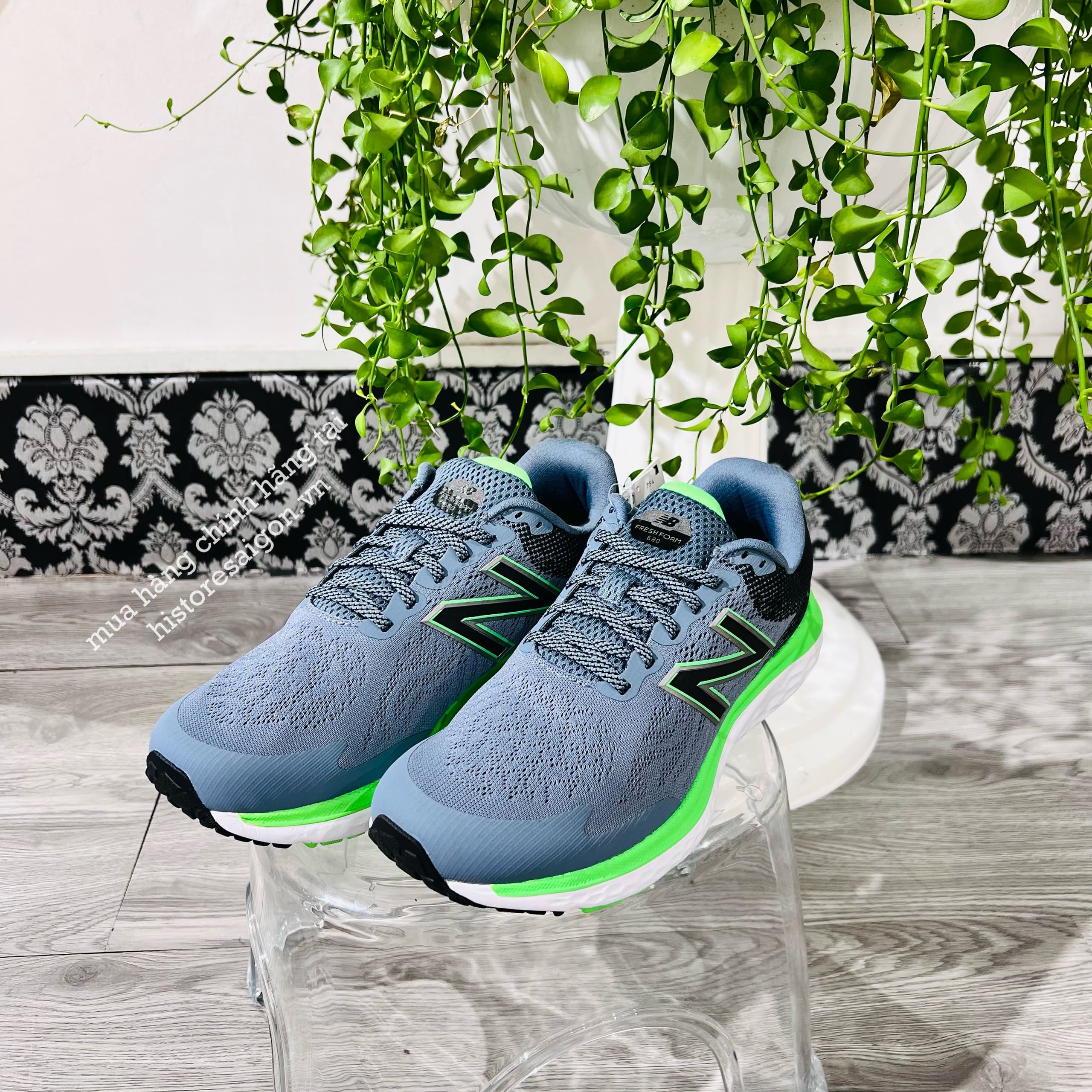 781 - Giày New Balance 680 Fitness Running Neutral Gray 781 - Giày New Balance 680 Fitness Running Neutral Gray