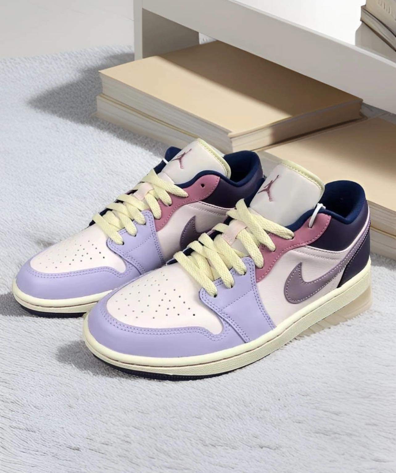 1031 - Giày Nike Air Jordan 1 Low Pastel Purple DZ2768 651 [HÀNG CHÍNH HÃNG]