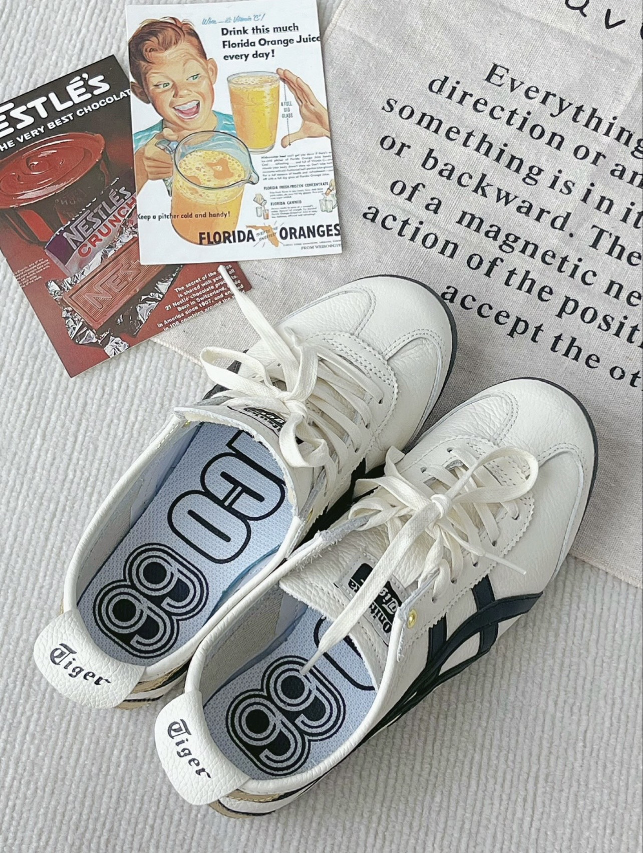 1032 -  Giày Onitsuka Tiger Mexico 66 Cream Black - Code 1183B493 100 [HÀNG CHÍNH HÃNG]