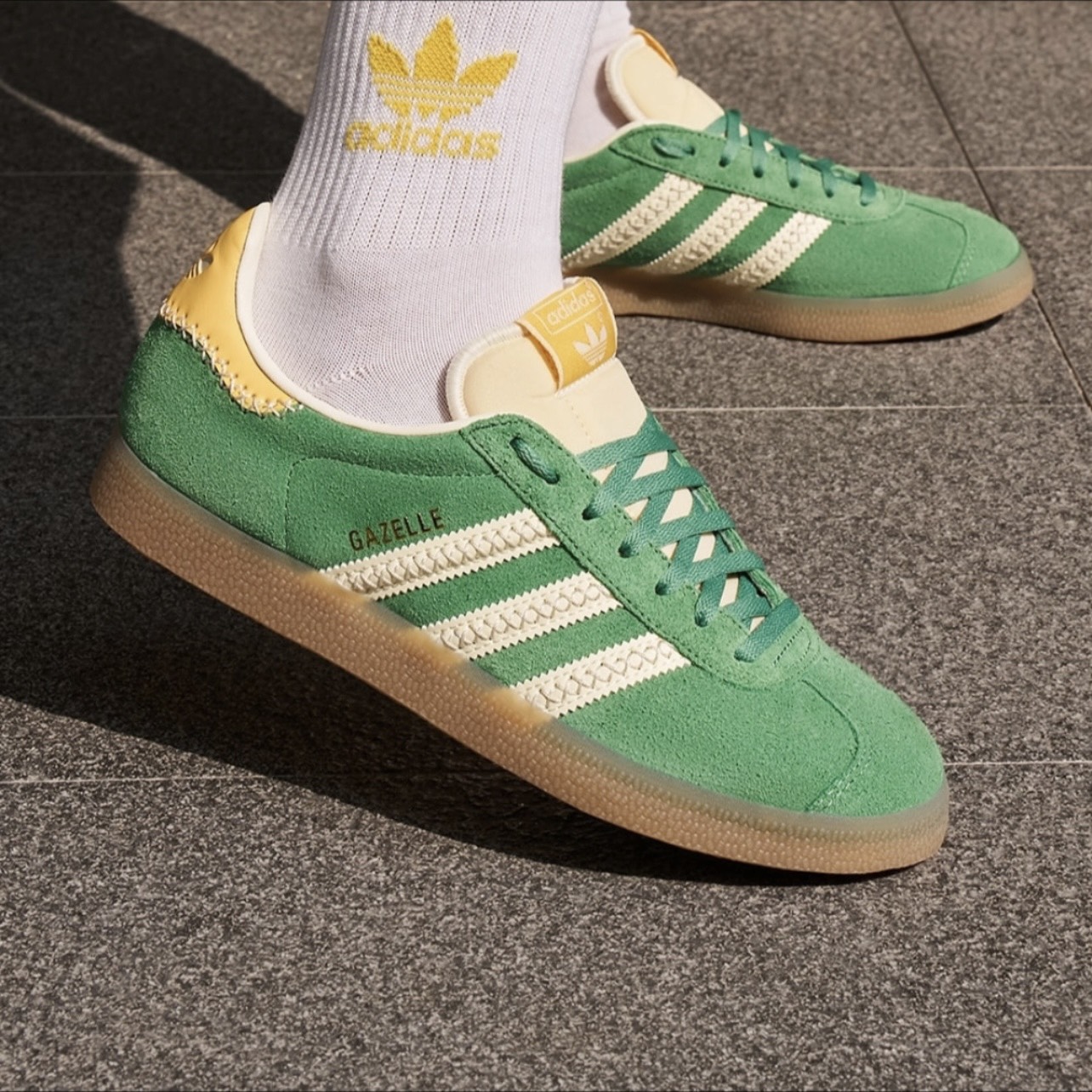 1049 -  Giày Adidas Originals Gazelle Preloved Green - Code IE3692 [HÀNG CHÍNH HÃNG]