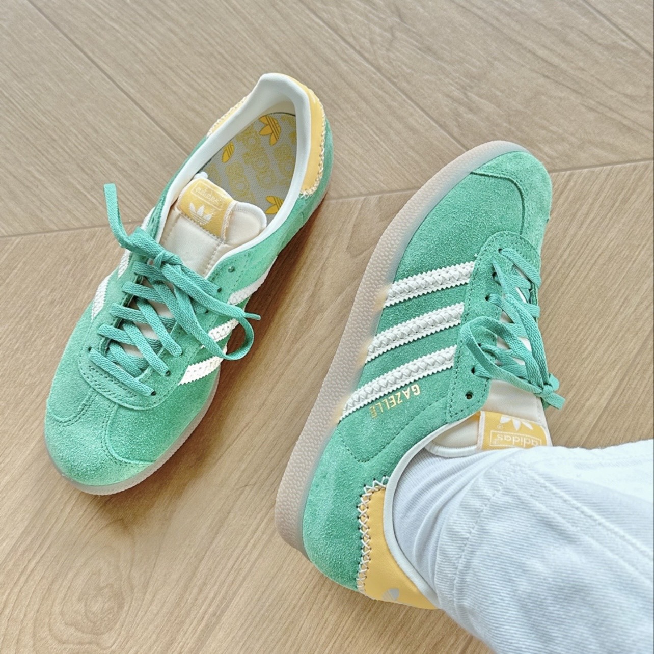 1049 -  Giày Adidas Originals Gazelle Preloved Green - Code IE3692 [HÀNG CHÍNH HÃNG]