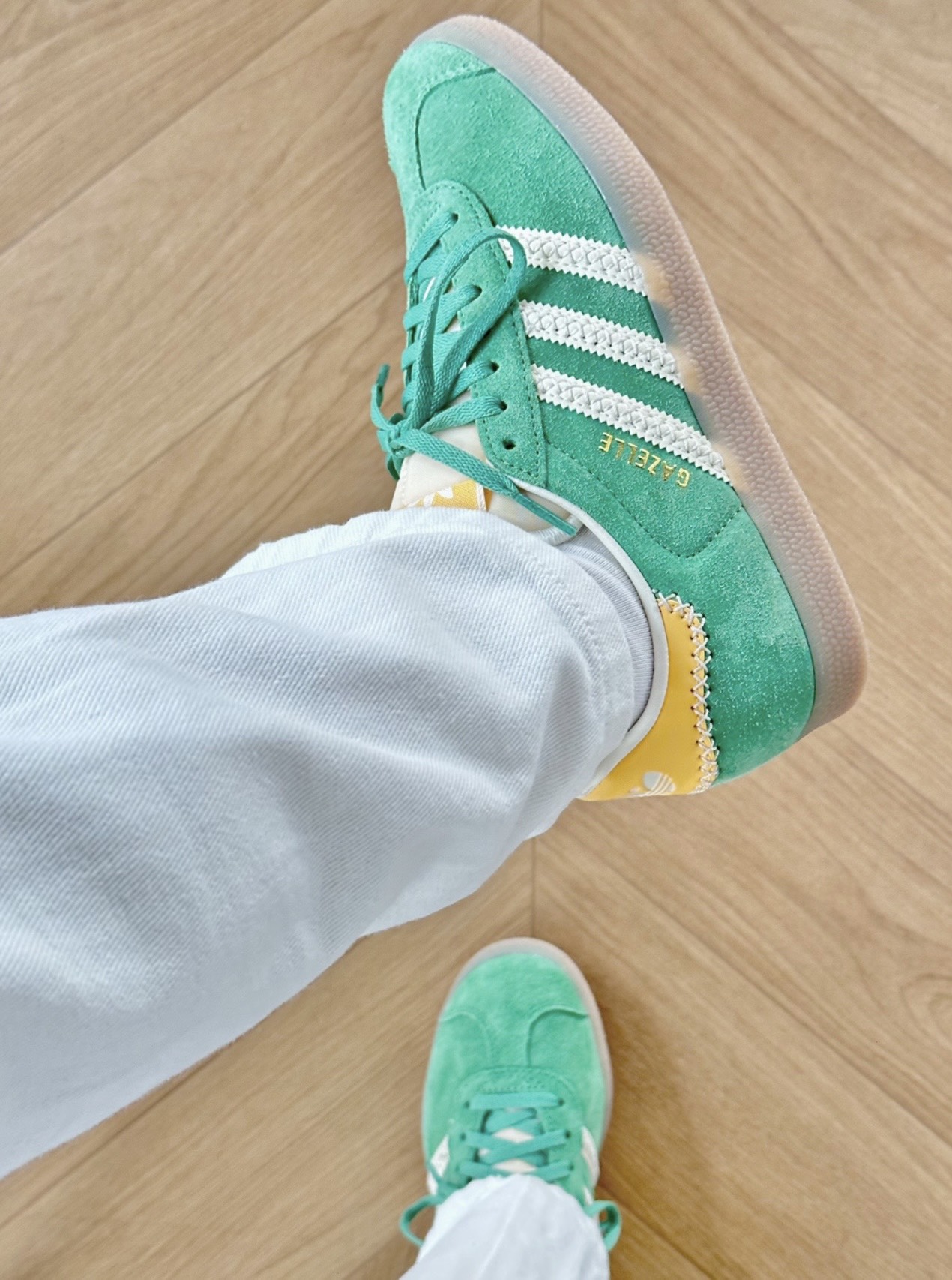 1049 -  Giày Adidas Originals Gazelle Preloved Green - Code IE3692 [HÀNG CHÍNH HÃNG]