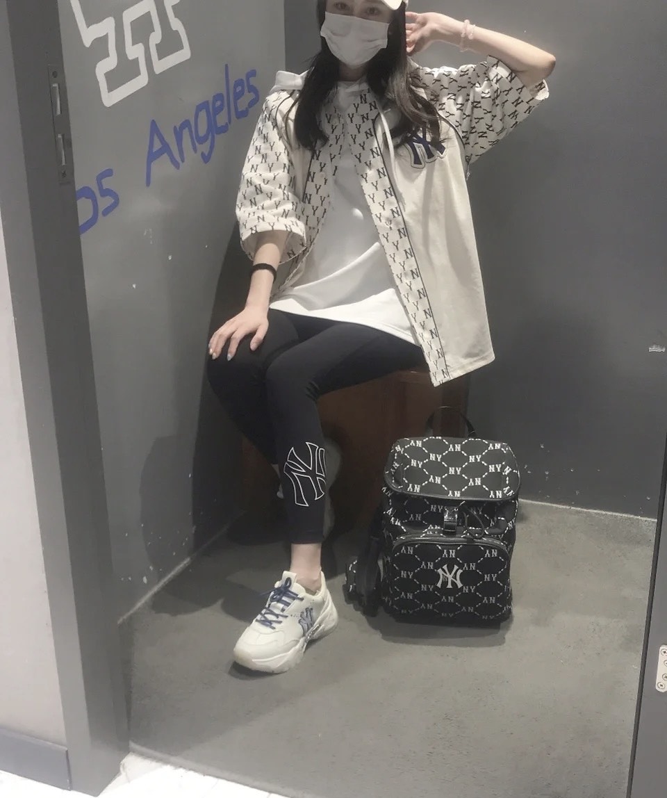 629 -  Balo MLB Diamond Monogram NY - Đen - Code 3ABKM022N 50BKS [HÀNG CHÍNH HÃNG]