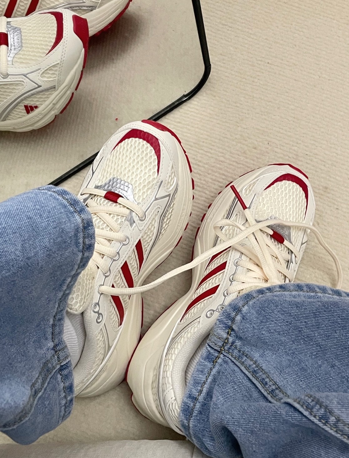 1074 -  Giày Adidas Spriritain 2000 Red - Code JH8027 [HÀNG CHÍNH HÃNG]
