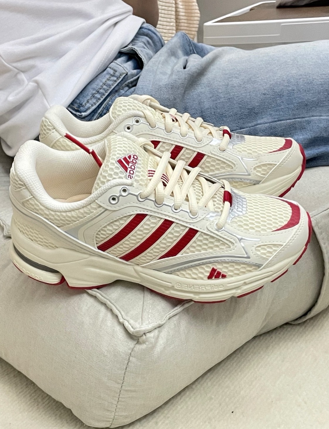1074 -  Giày Adidas Spriritain 2000 Red - Code JH8027 [HÀNG CHÍNH HÃNG]