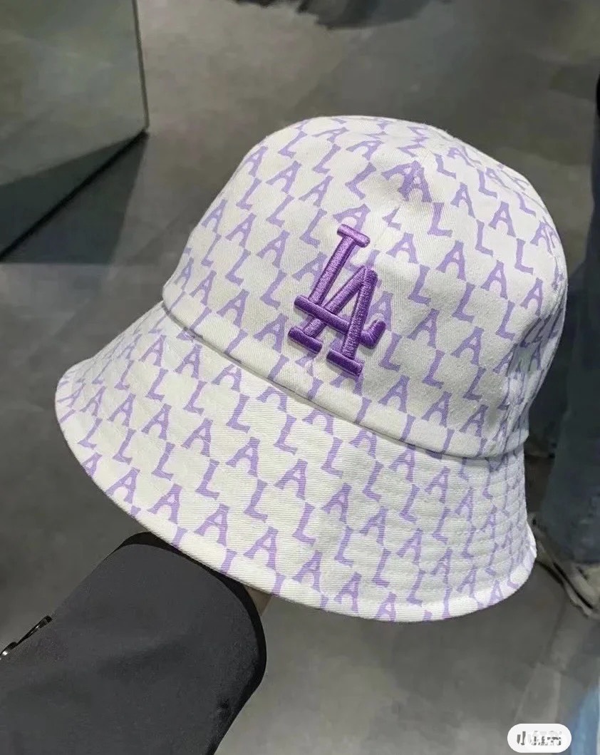 1069 -  Nón MLB LA Bucket Monogram Pastel Dome Hat LA Dodgers - Code 32CPHA111 07V [HÀNG CHÍNH HÃNG]