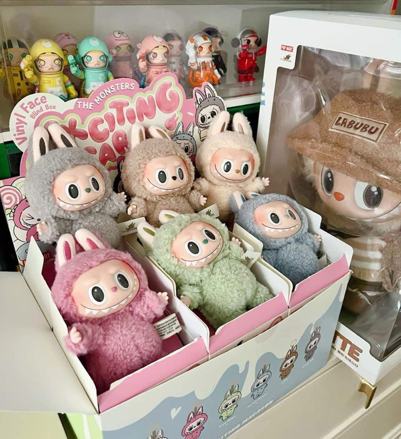 Labubu Sea Salt Coconut Size bé 17cm Treo Móc Khóa CHÍNH HÃNG