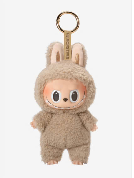 1090 - Labubu Toffee Nâu Size bé 17cm -  Gấu Bông Art Toy [HÀNG CHÍNH HÃNG] Pop Mart