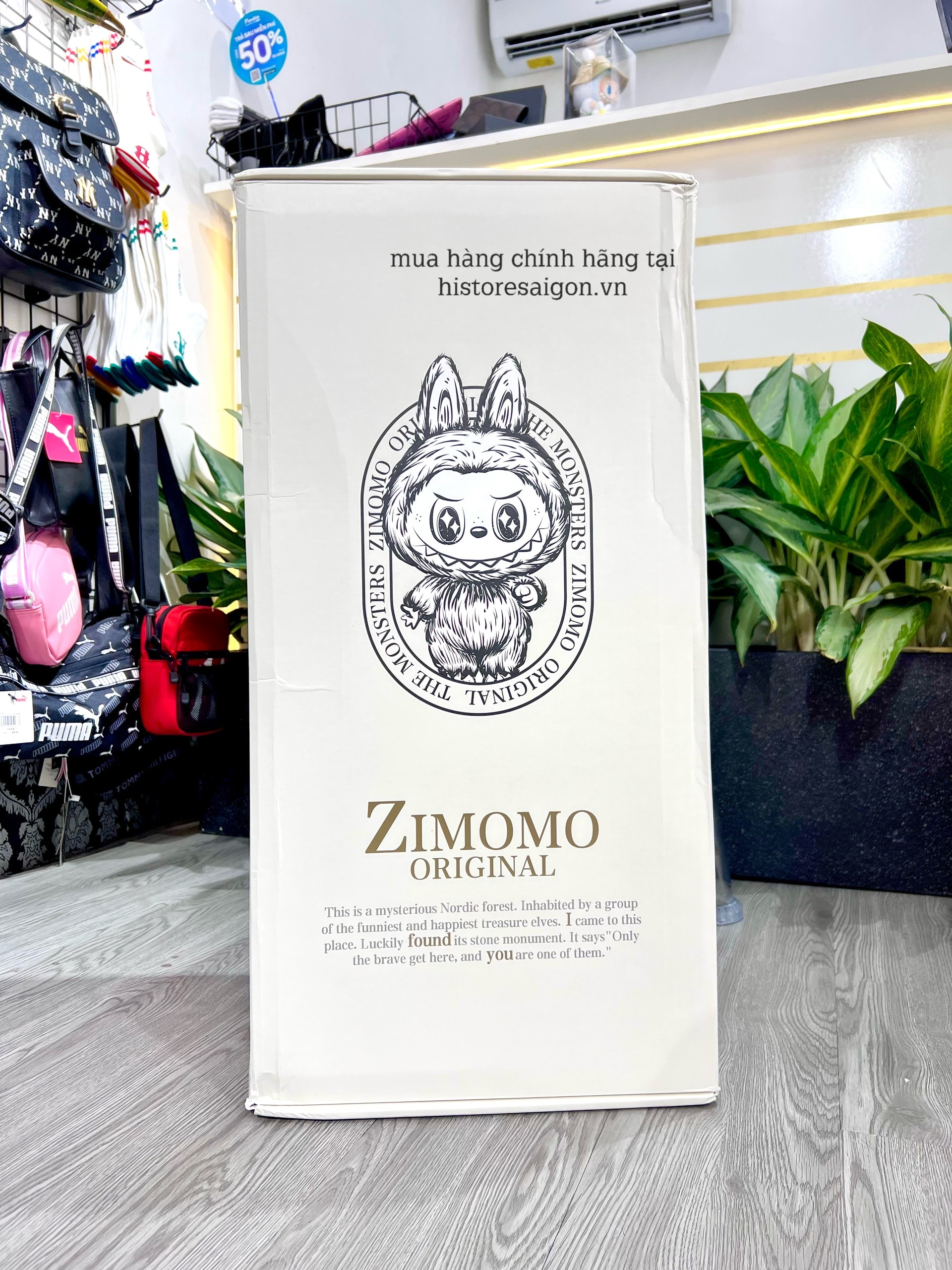 1107 -  Labubu Zimomo POP MART The Monsters ZIMOMO I Found You Size 58cm [HÀNG CHÍNH HÃNG]