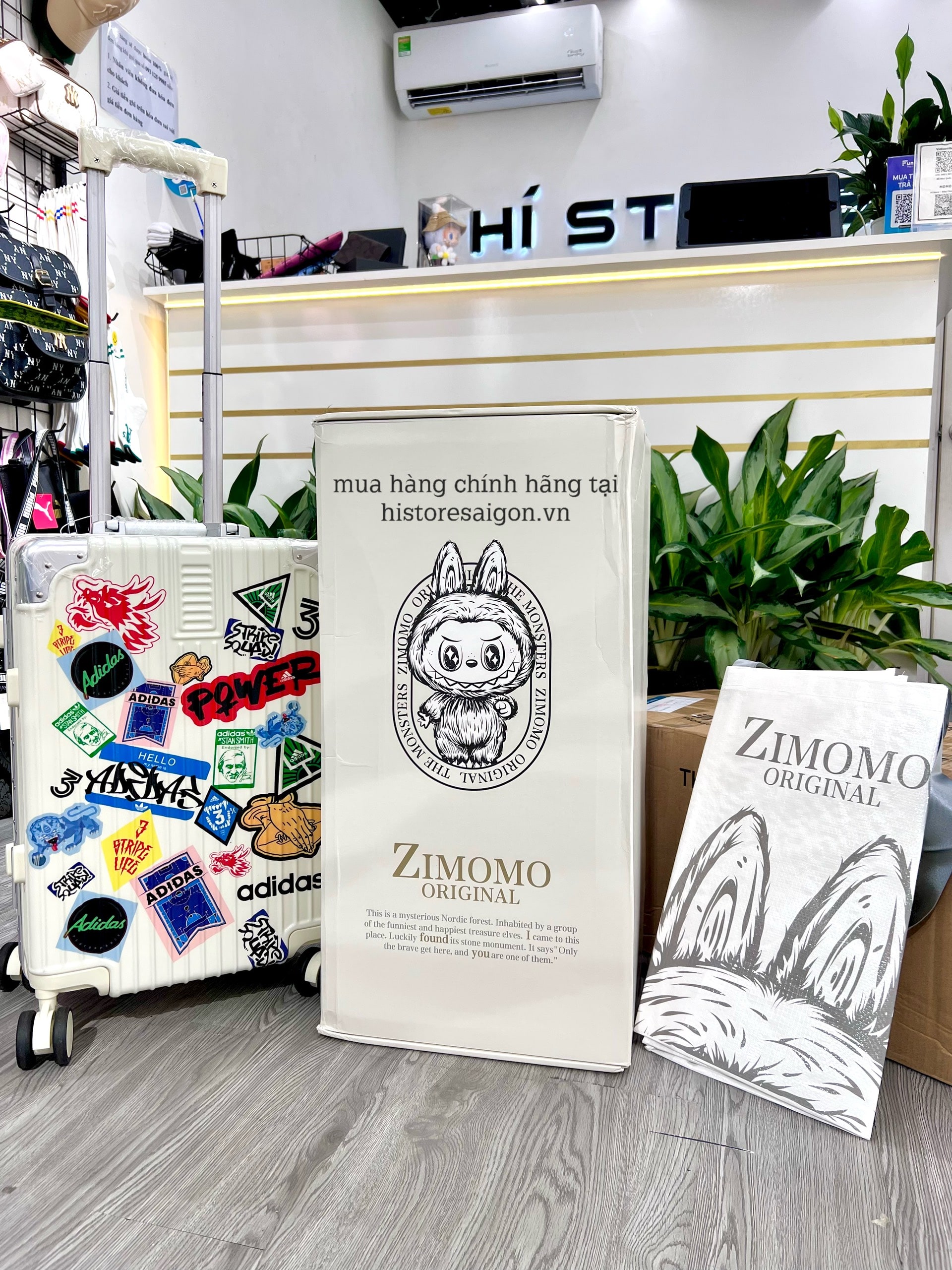 1107 -  Labubu Zimomo POP MART The Monsters ZIMOMO I Found You Size 58cm [HÀNG CHÍNH HÃNG]