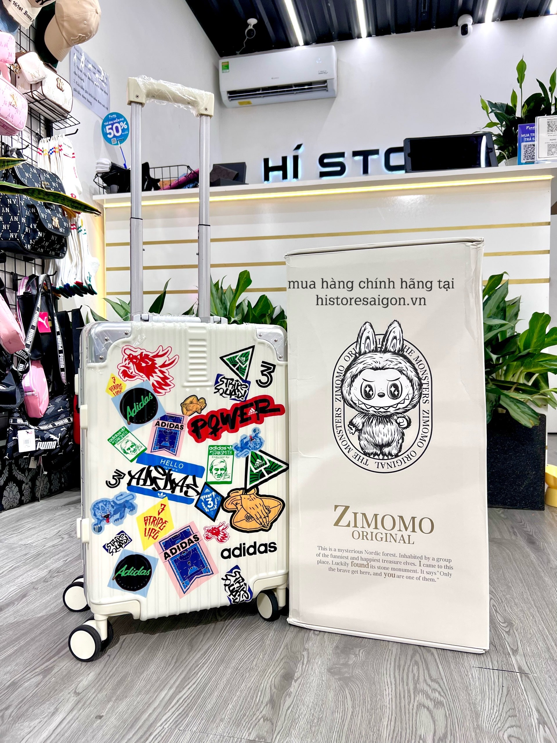 1107 -  Labubu Zimomo POP MART The Monsters ZIMOMO I Found You Size 58cm [HÀNG CHÍNH HÃNG]