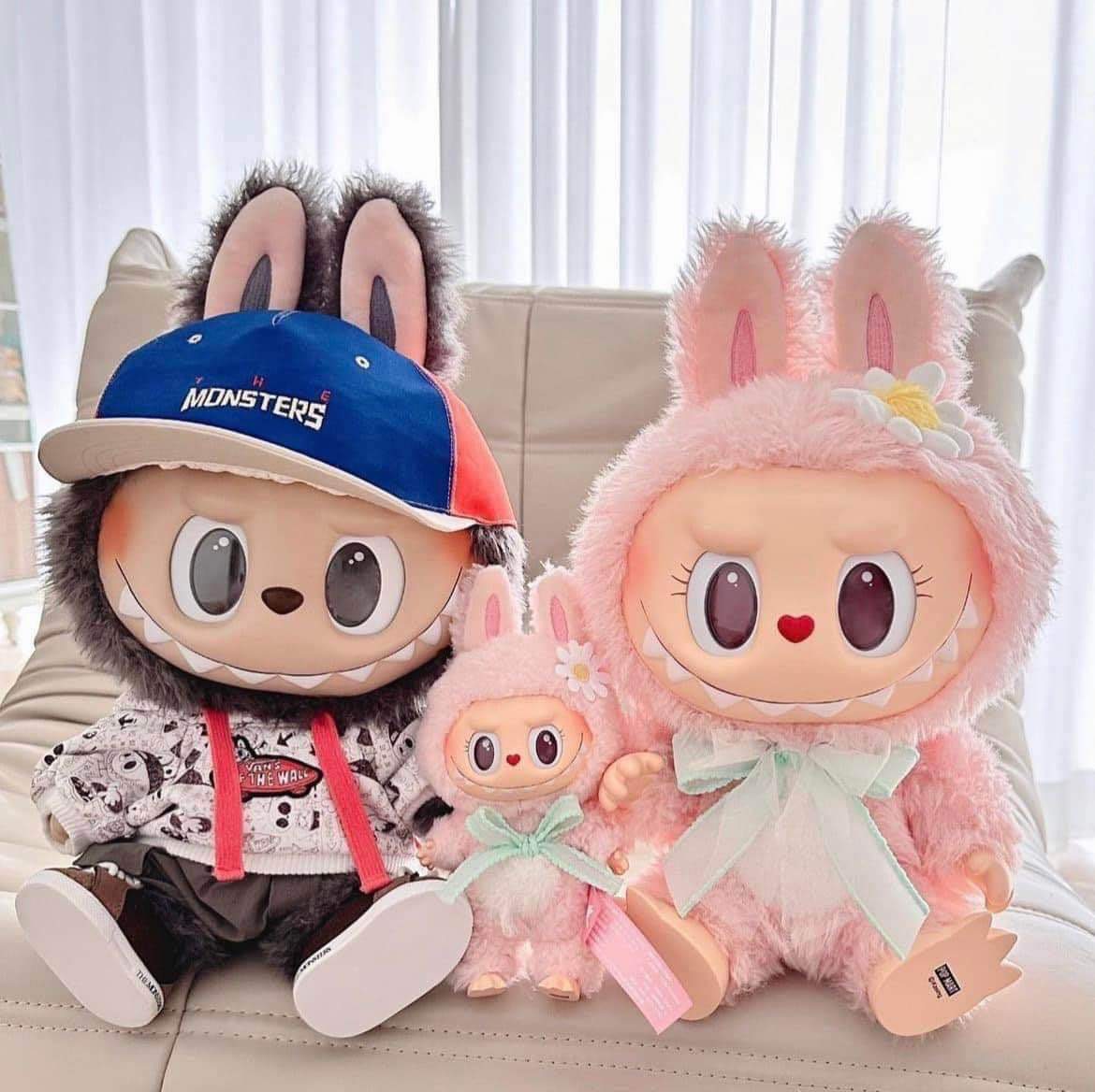 1111 - Labubu Mokoko V1 Size 18cm - Mokoko Original - [HÀNG CHÍNH HÃNG] POP MART