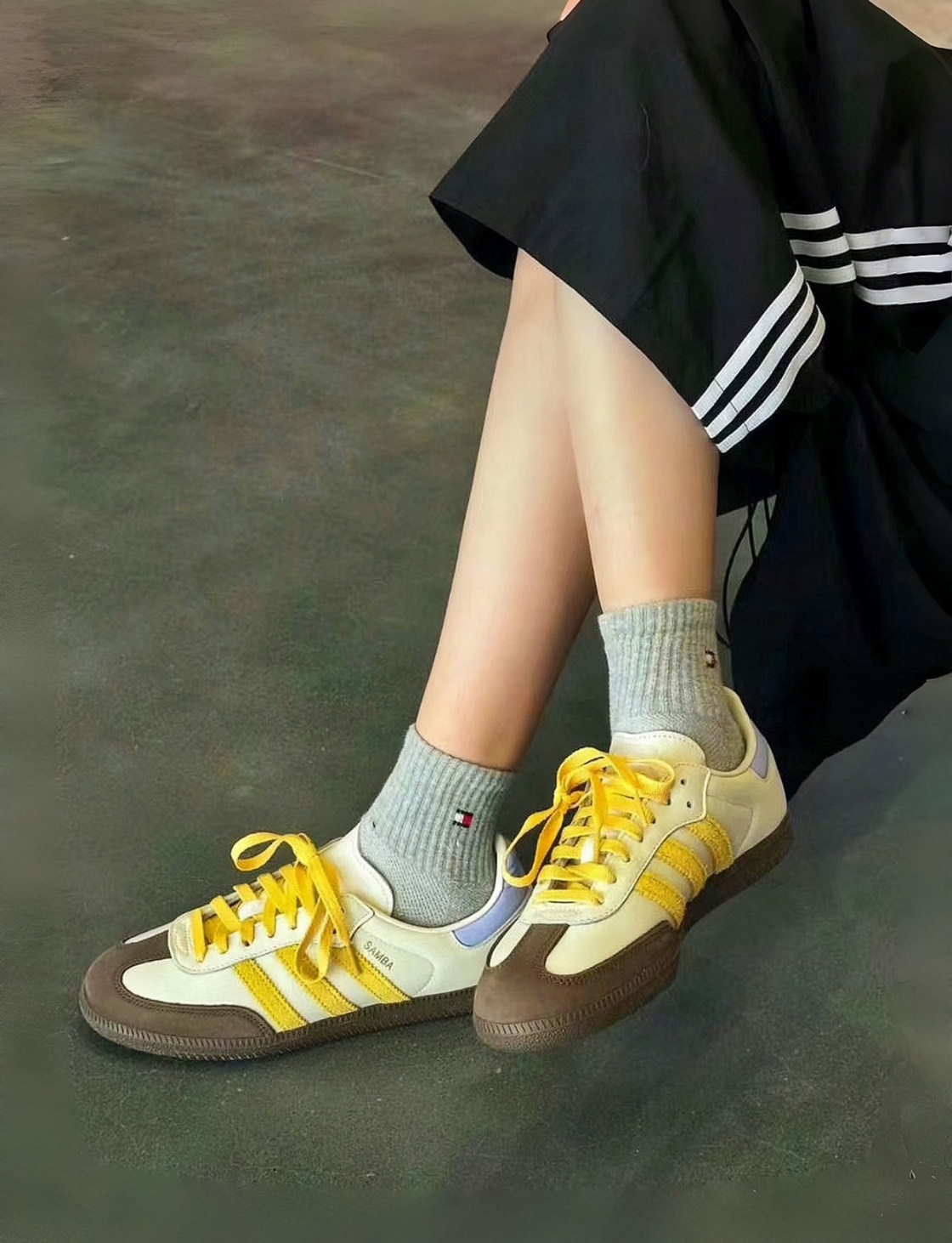 1119 - Giày Adidas Samba OG Off White Violet Tone - Code - IE0875 - [HÀNG CHÍNH HÃNG]