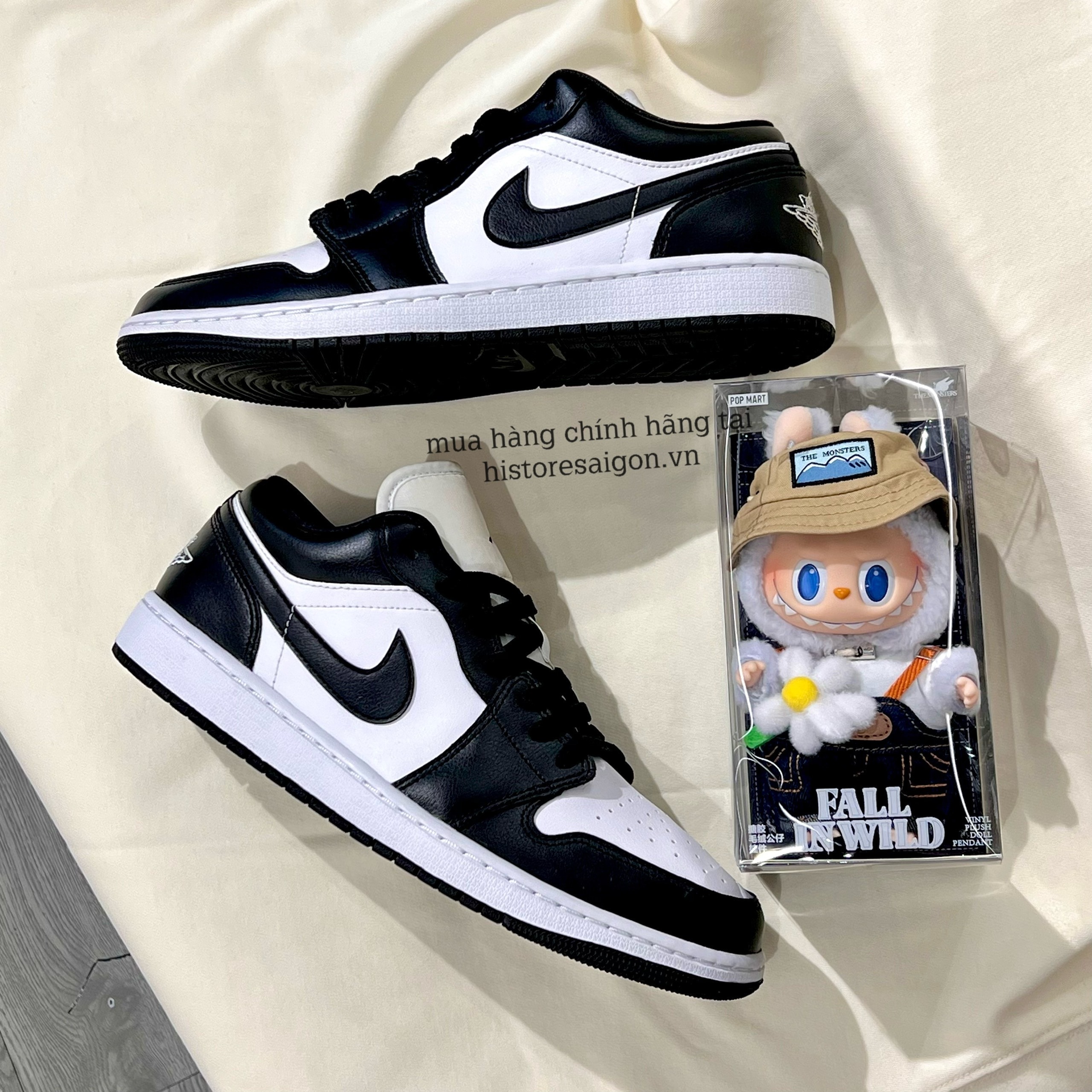 2241 - Giày Nike Air Jordan 1 Low Panda DC0774-101 [HÀNG CHÍNH HÃNG]