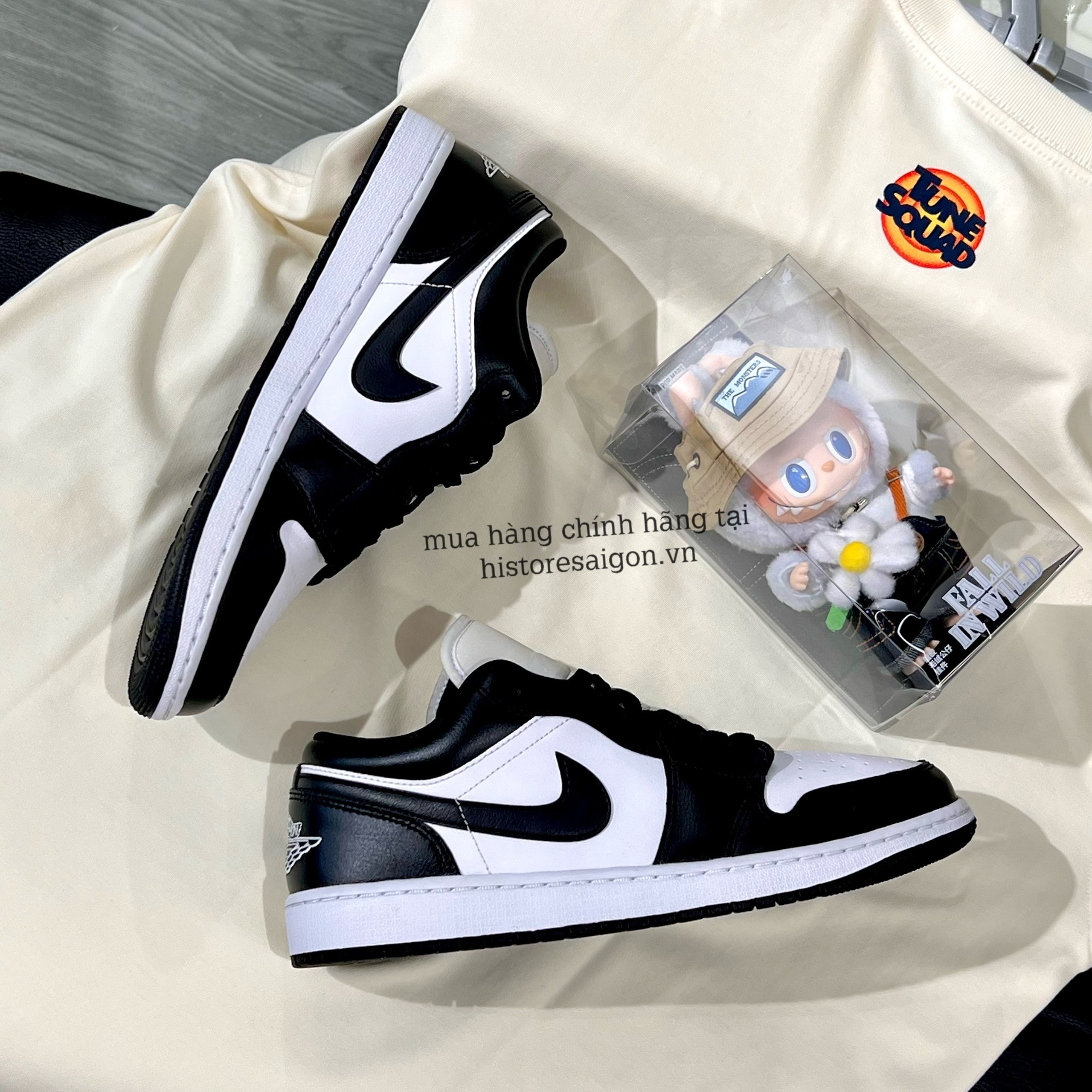 2241 - Giày Nike Air Jordan 1 Low Panda DC0774-101 [HÀNG CHÍNH HÃNG]