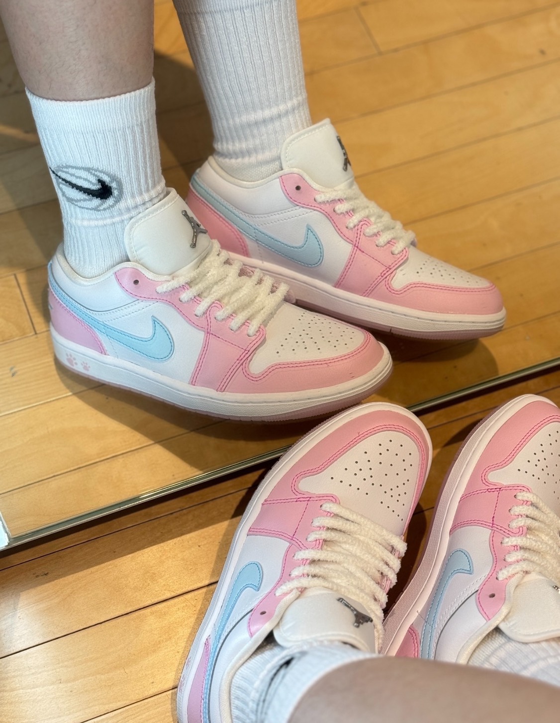 1133 - Giày Nike Air Jordan 1 Low Pink Foam HM3706 141 [HÀNG CHÍNH HÃNG]
