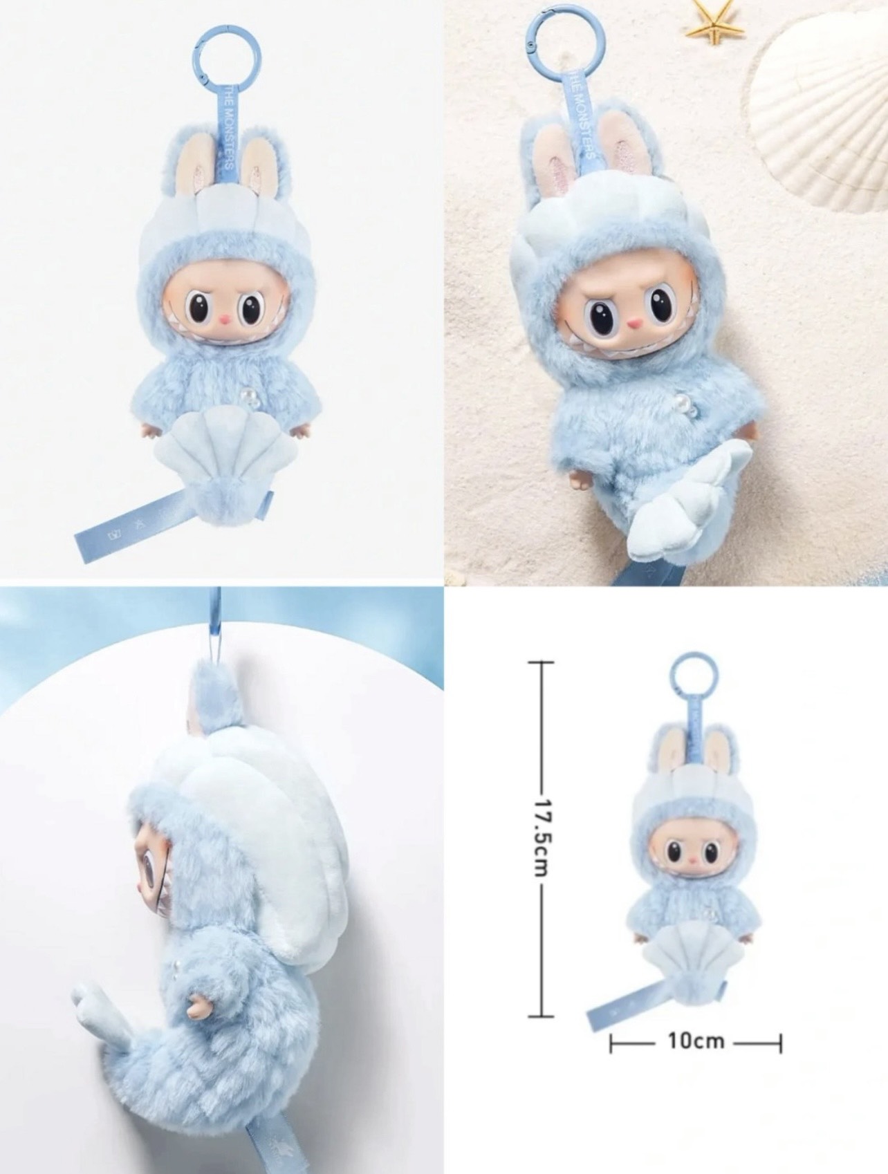 1156 - Labubu Hide and Seek in Singapore Series - Labubu Merlion - Labubu Singapore - POP MART The Vinyl Plush Doll Pendant Limitted Edition - Size 18cm - Code 6941848280091 [HÀNG CHÍNH HÃNG] Gấu Bông Art Toy