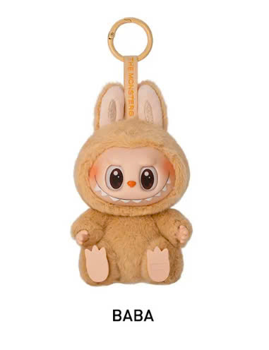 1154 - Gấu Bông Art Toy Labubu BABA Have A Seat - POP MART The Monsters Have A Seat Vinyl Plush Labubu Macaron V2- Code 6941848280091 [HÀNG CHÍNH HÃNG]
