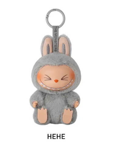 1155 - Gấu Bông Art Toy Labubu HEHE Have A Seat - POP MART The Monsters Have A Seat Vinyl Plush Labubu Macaron V2- Code 6941848280091 [HÀNG CHÍNH HÃNG]