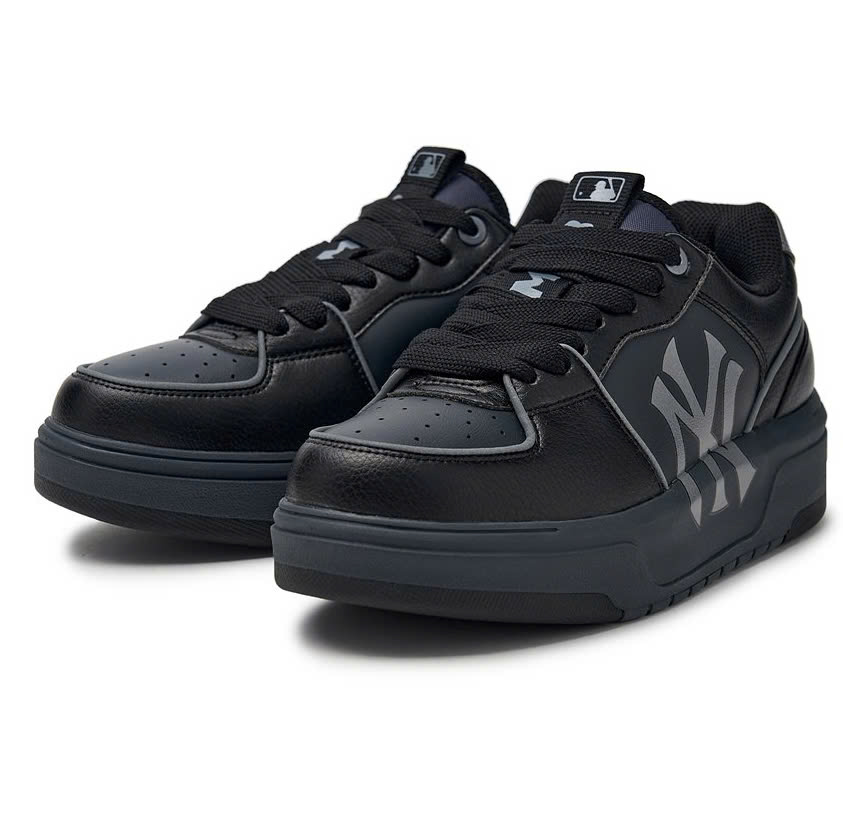 1163 -  Giày MLB Chunky Liner Basic 2024 Black - Đen - Code 3ASXCLB3N 50BKL [HÀNG CHÍNH HÃNG]