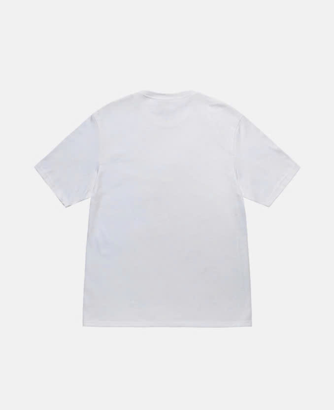 1211 -  Áo Stussy Stamp Tee - Trắng White [HÀNG CHÍNH HÃNG]