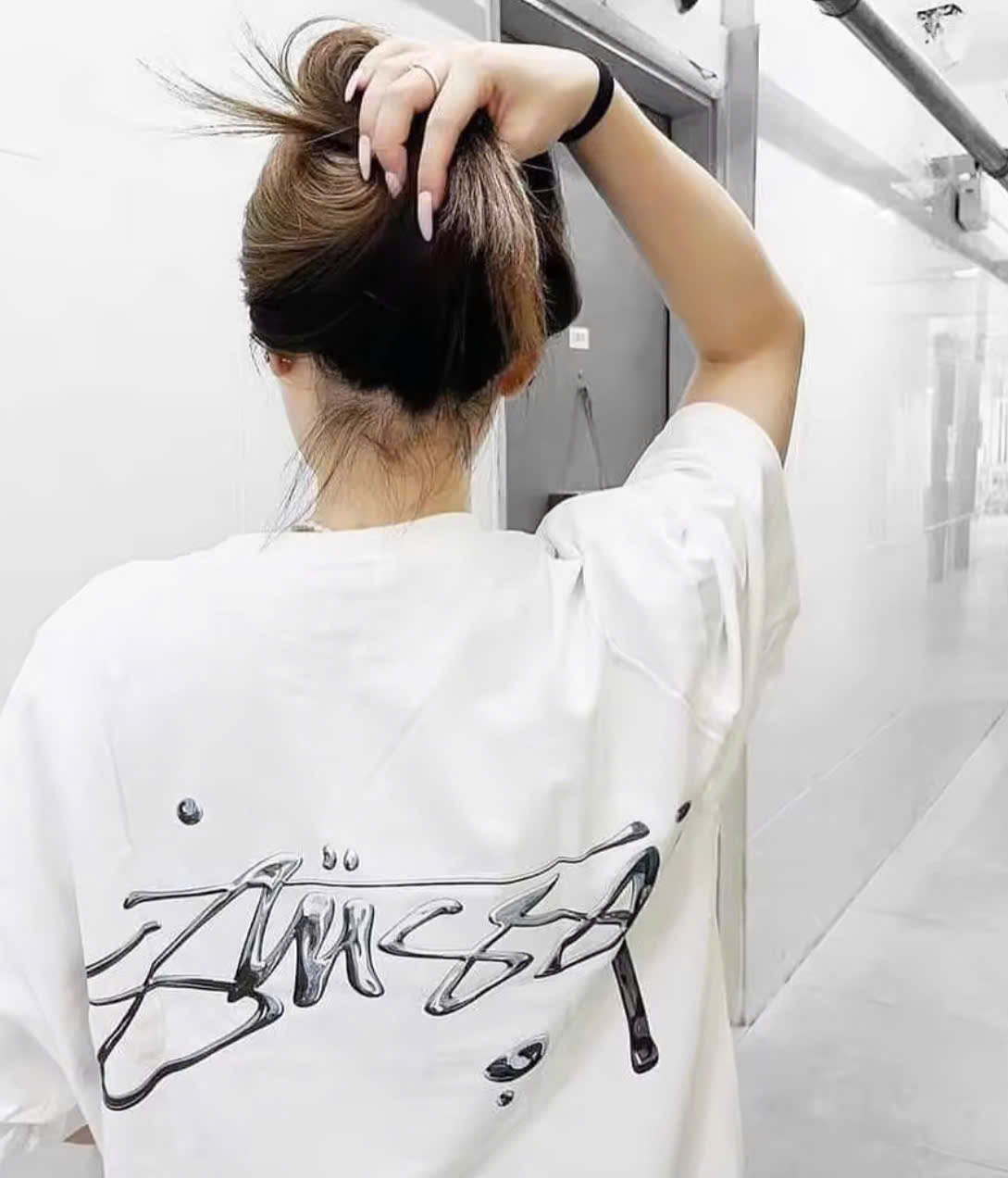 1213 - Áo Stussy Mercury - Trắng White - Code 1904983 [HÀNG CHÍNH HÃNG]