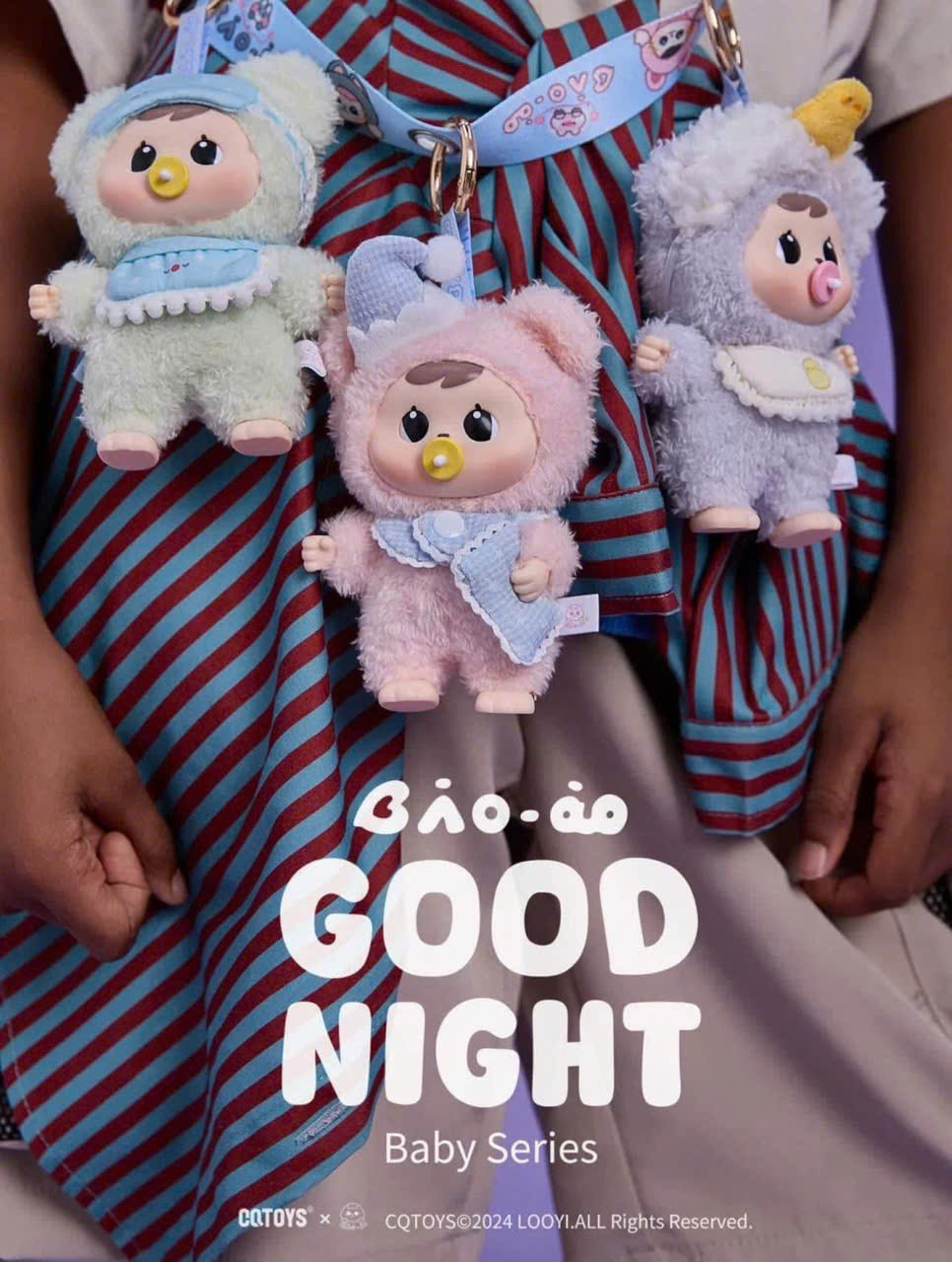 1222 - BaoAo V2 Goodnight Baby Series - Set 6 bé Art Toy [HÀNG CHÍNH HÃNG] CQToys