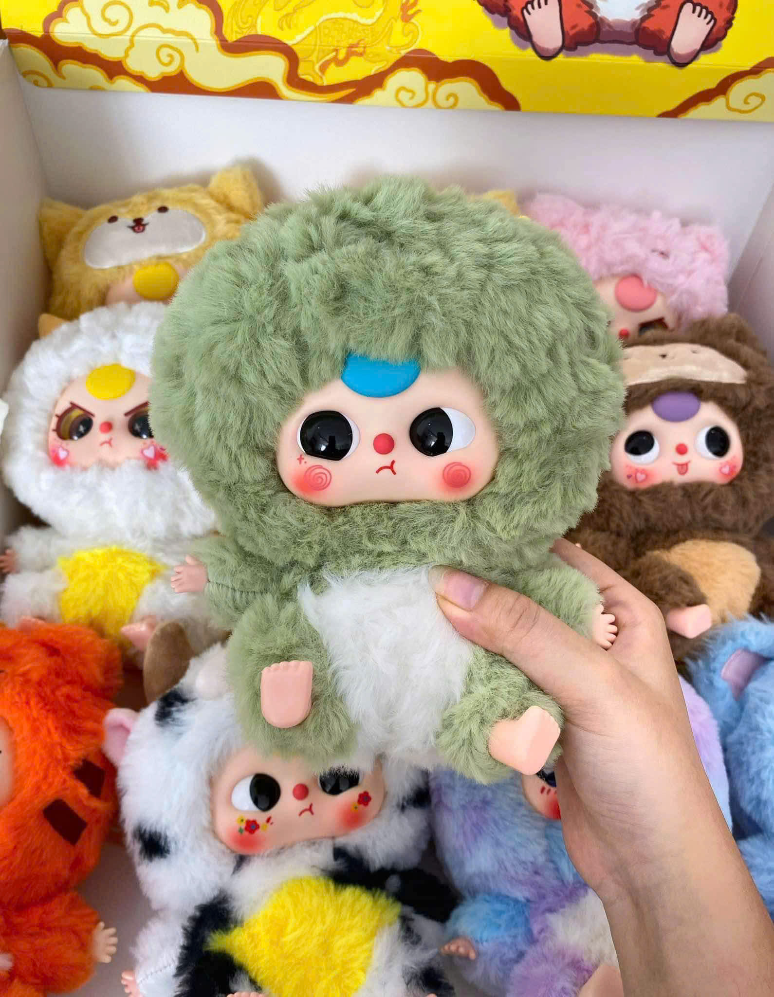 1224 - Baby Three 12 Con Giáp Full Set 6 Box Baby Three Zodiac - Baby Three V3 Animal Party Big Cute Plush Series Art Toy [CHÍNH HÃNG]