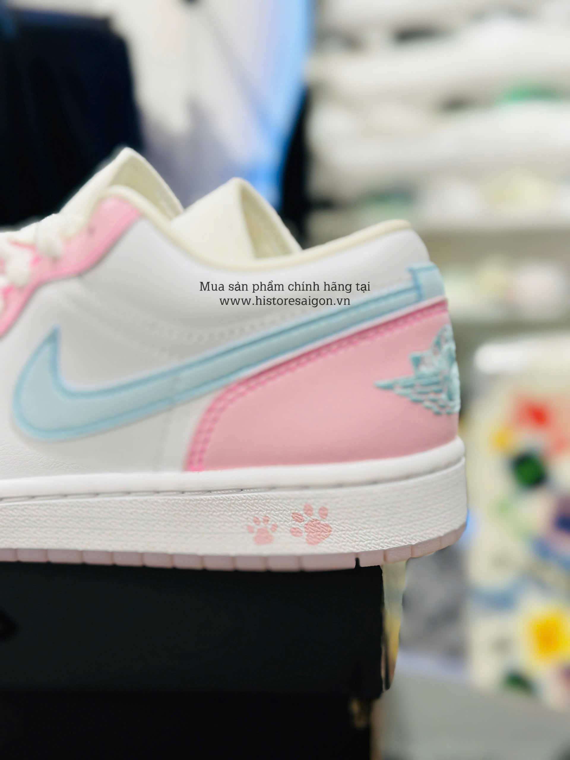 1133 - Giày Nike Air Jordan 1 Low Pink Foam HM3706 141 [HÀNG CHÍNH HÃNG]