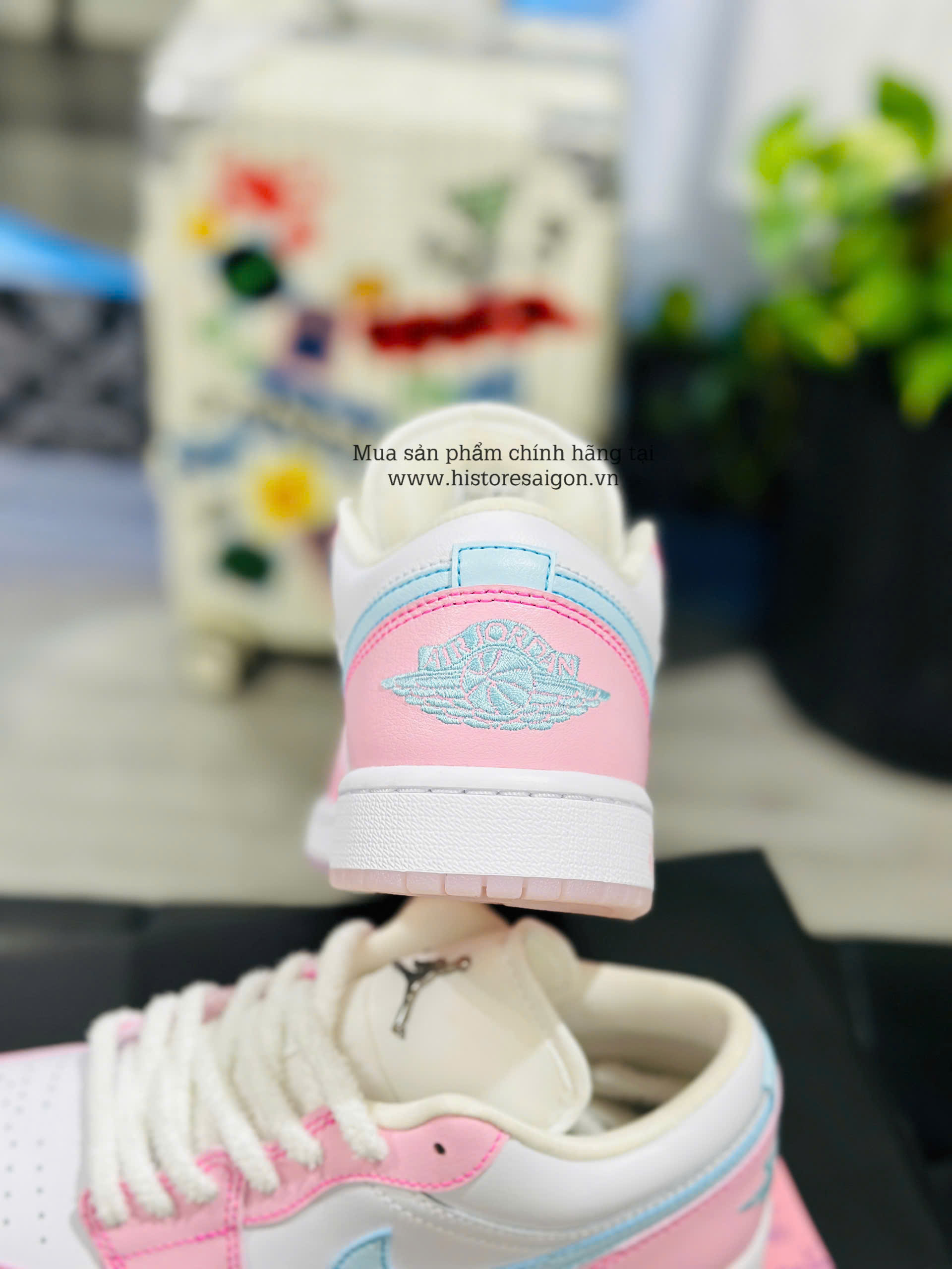 1133 - Giày Nike Air Jordan 1 Low Pink Foam HM3706 141 [HÀNG CHÍNH HÃNG]