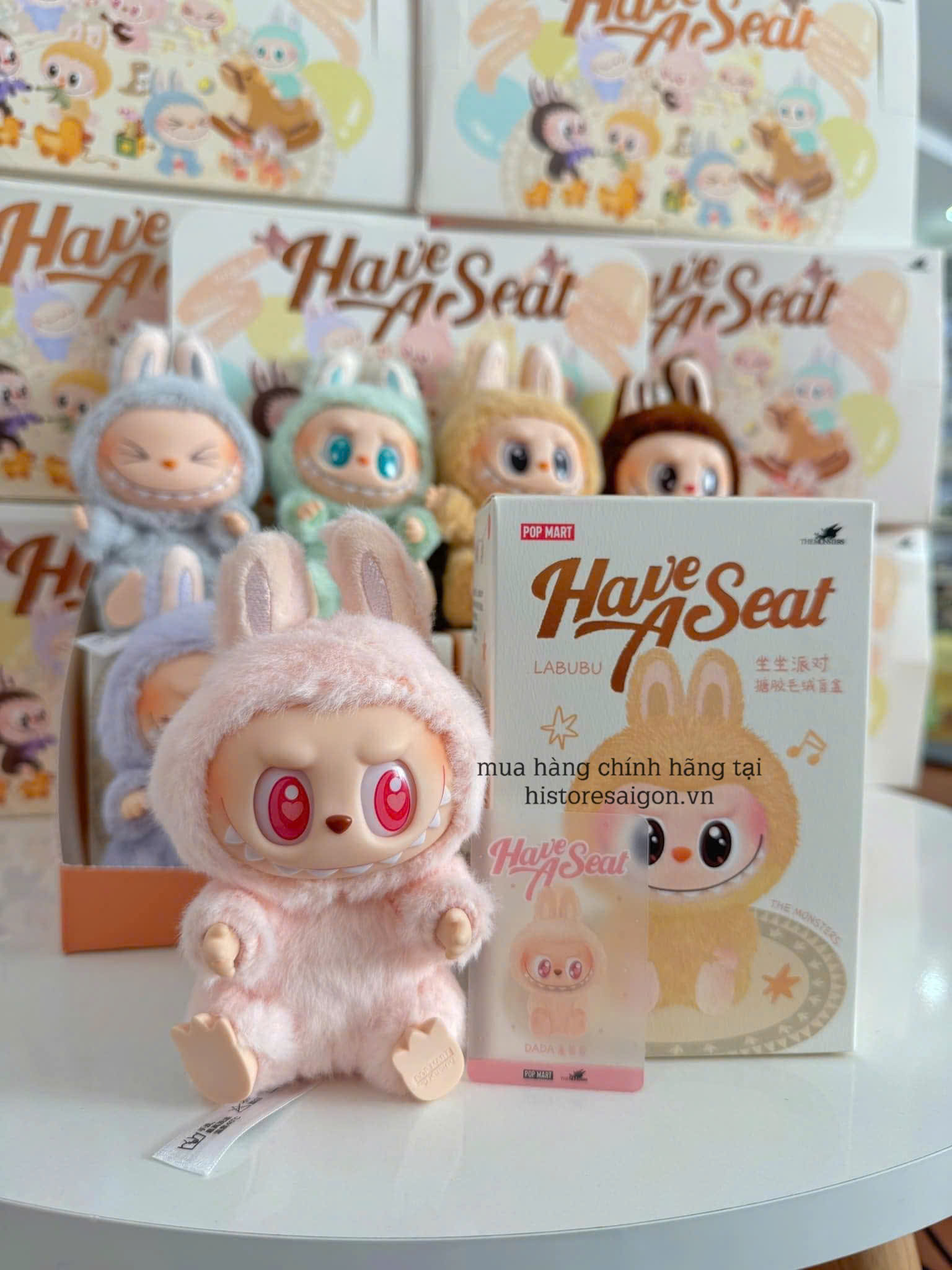 1130 - Gấu Bông Art Toy Labubu Have A Seat V2 - Set 6 Hộp  [HÀNG CHÍNH HÃNG]