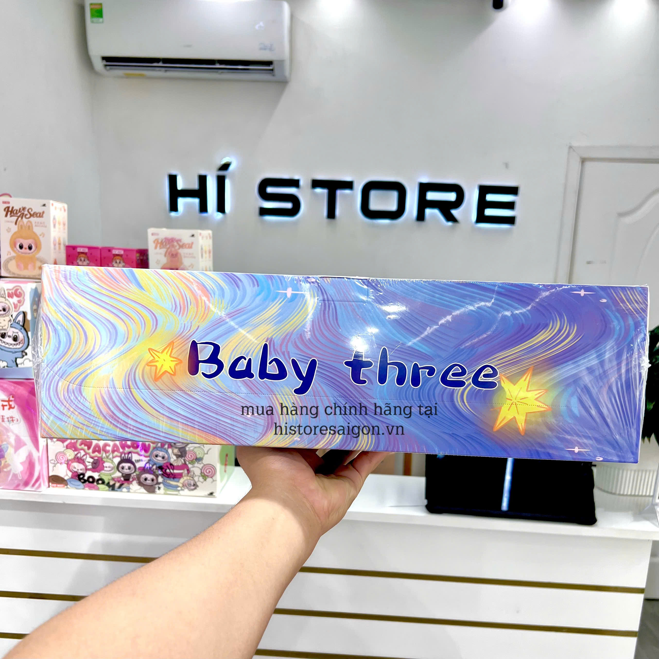 1152 - Baby three Ocean Baby Three Hải Sản / Sứa Biển Full set 8 Bé - Baby Three Animal Party Big Cute Plush Series Art Toy [CHÍNH HÃNG]