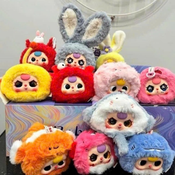 1170 - Baby three Ocean Baby Three Hải Sản / Sứa Biển Blindbox - Hộp 1 Bé - Baby Three Animal Party Big Cute Plush Series Art Toy [CHÍNH HÃNG]
