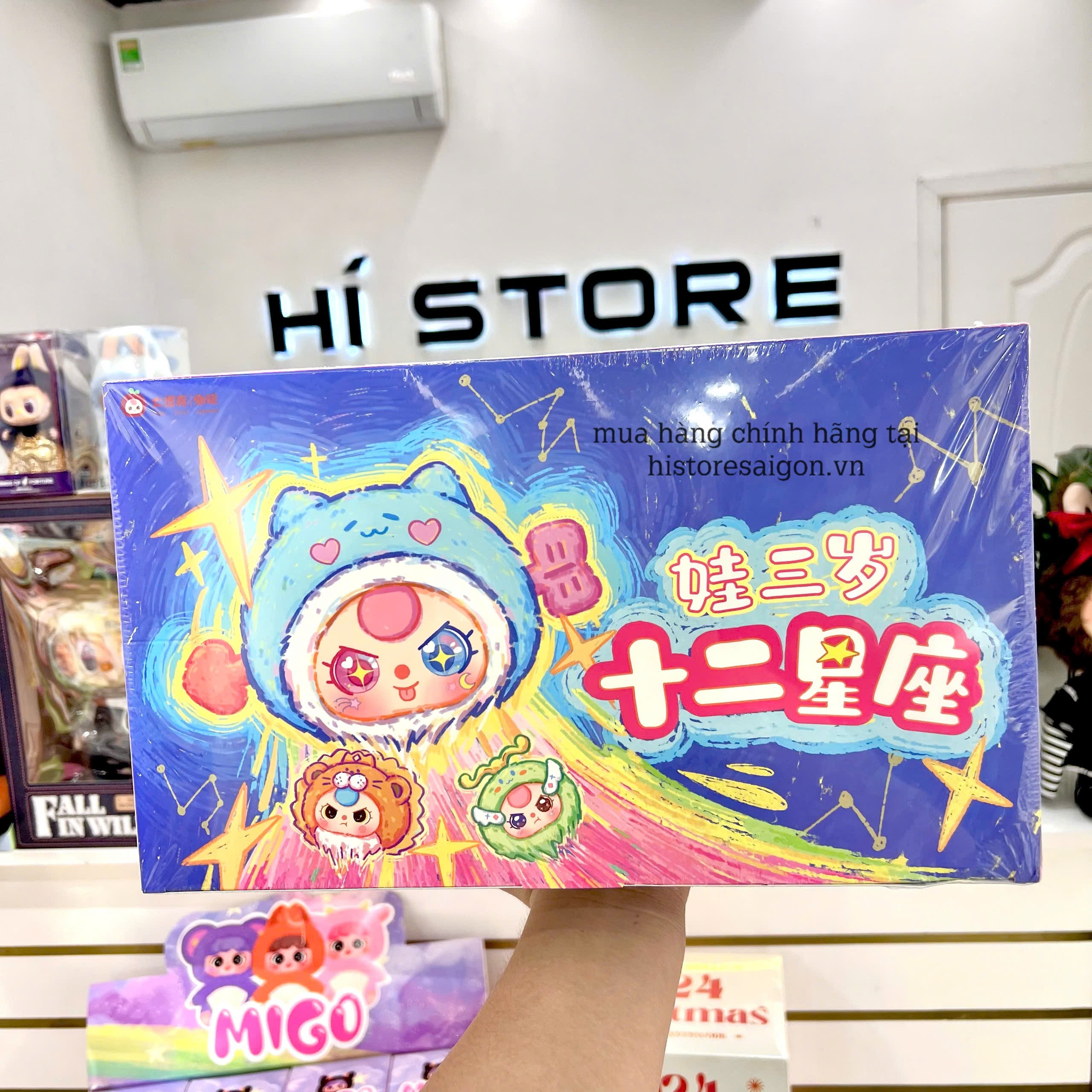 1173  - Baby Three 12 cung hoàng đạo - Lẻ 1 Box - Baby Three 12 Constellations Plush Series Art Toy [CHÍNH HÃNG]