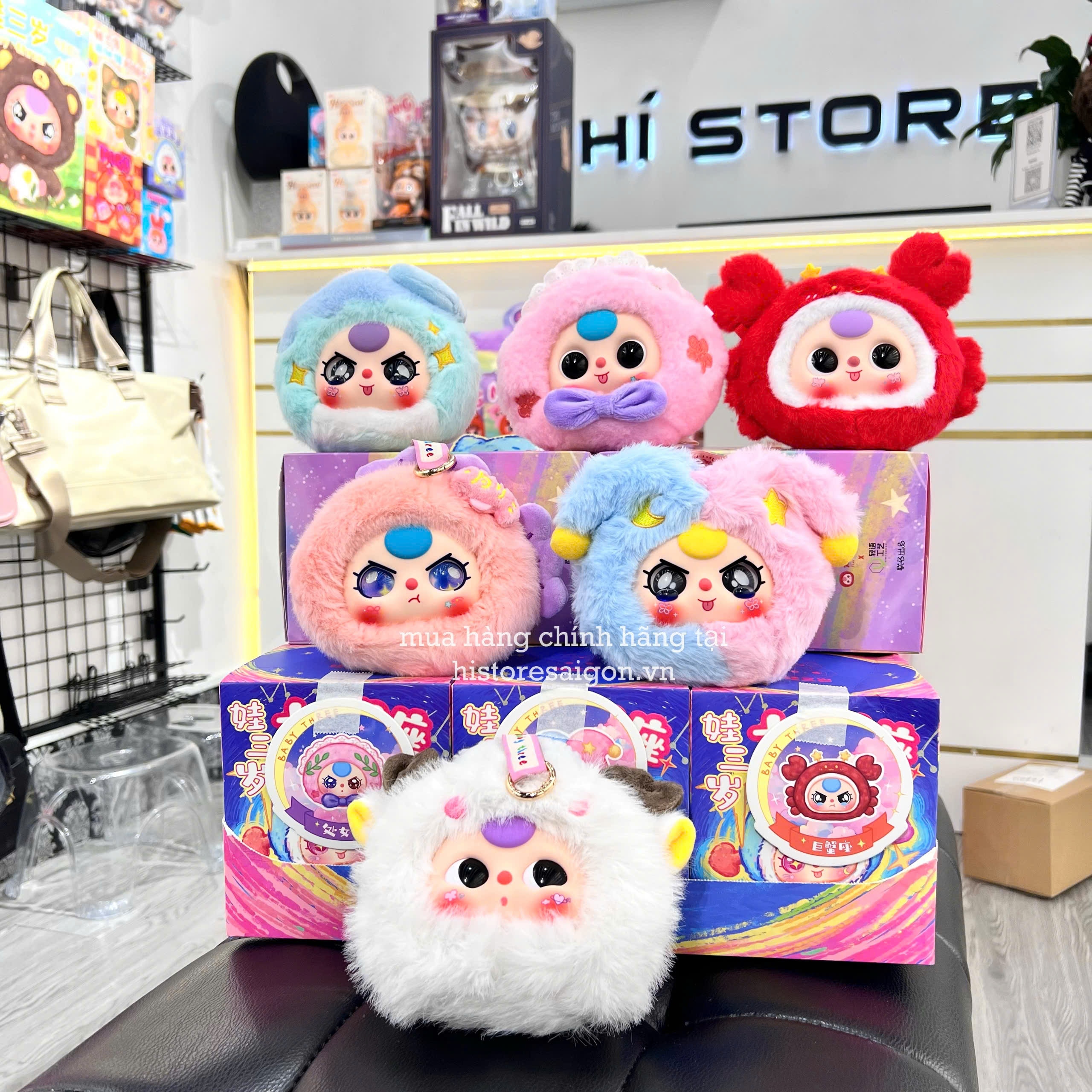 1173  - Baby Three 12 cung hoàng đạo - Lẻ 1 Box - Baby Three 12 Constellations Plush Series Art Toy [CHÍNH HÃNG]