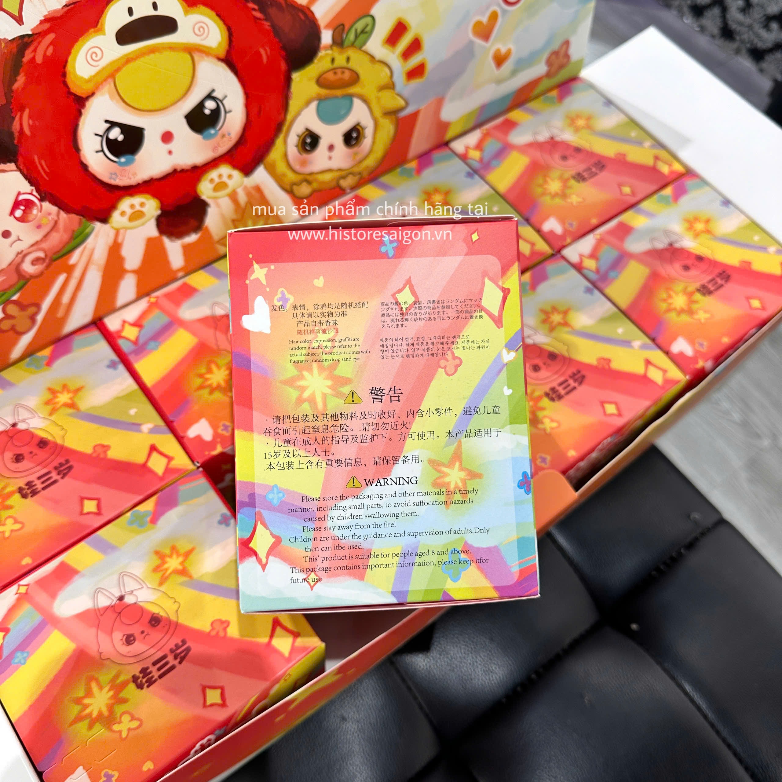 1176  - Baby Three Trái Cây - Lẻ 1 Box Ngẫu Nhiên - Baby Three Cute Thing Out Plush Series Art Toy [CHÍNH HÃNG]