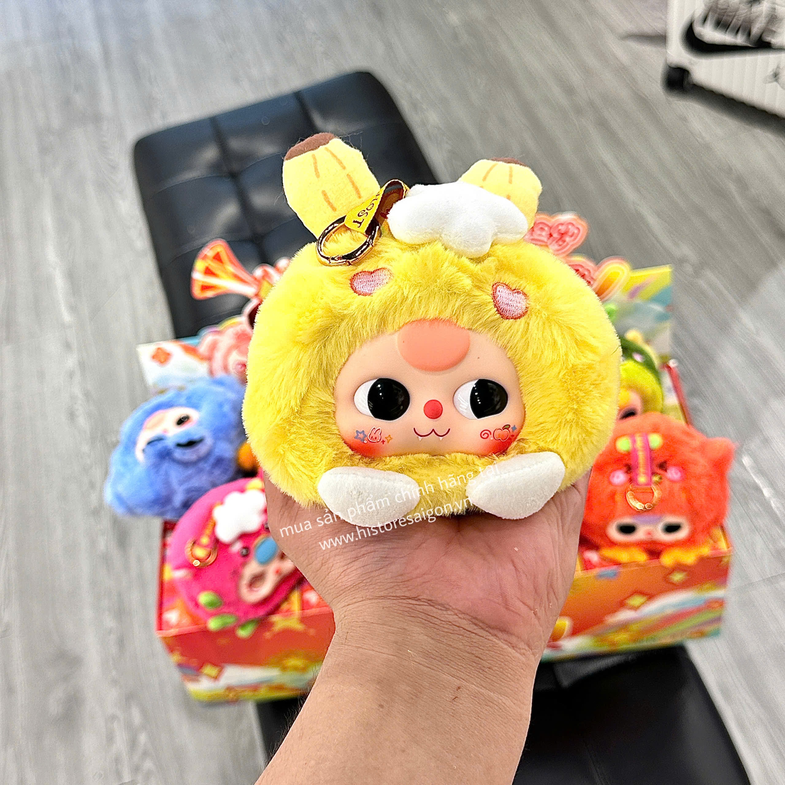 1175  - Baby Three Trái Cây - Lựa Mẫu - Baby Three Cute Thing Out Plush Series Art Toy [CHÍNH HÃNG]