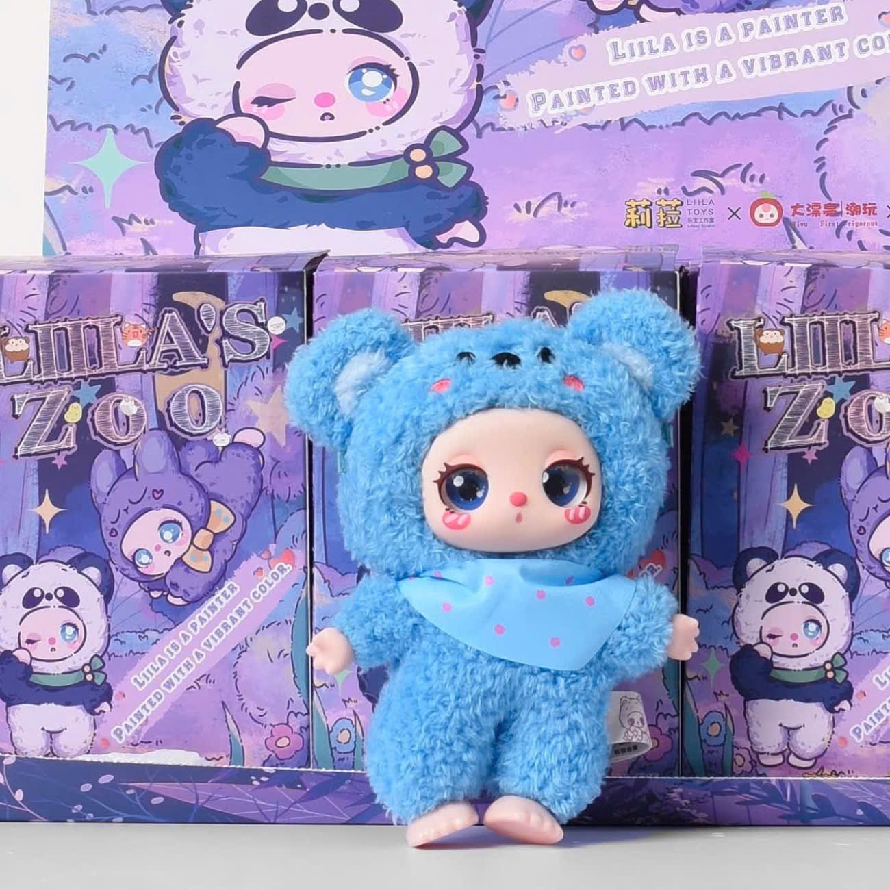 1141 - Baby Three Liila Zoo Full Set 6 Bé - The Liila V2 Plush Series Art Toy [CHÍNH HÃNG]