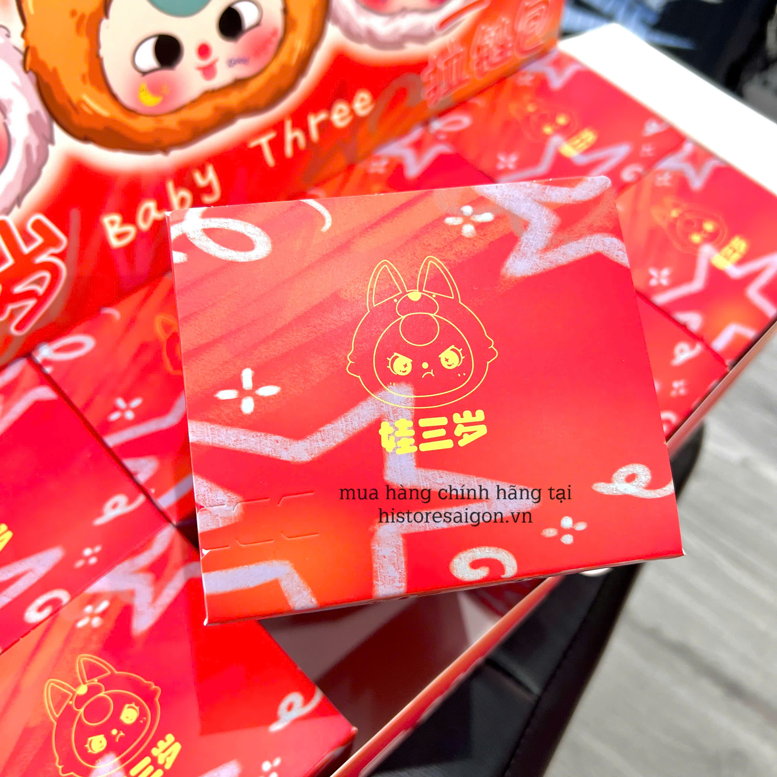 1180  - Baby Three Zipper V2 - Lẻ 1 Blind Box Ngẫu Nhiên  - Baby Three Second Generation Zipper Bag Series Art Toy [CHÍNH HÃNG]