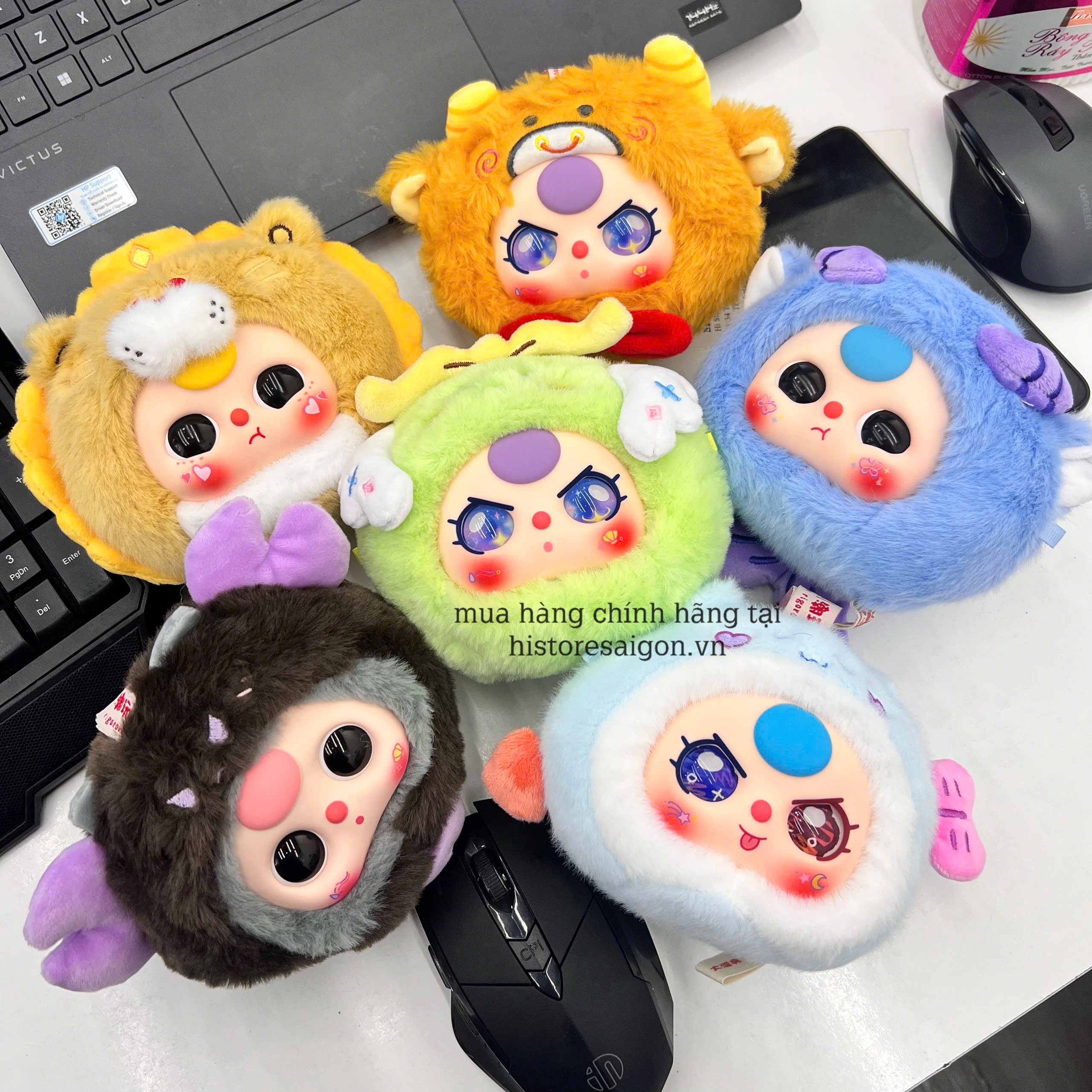 1173  - Baby Three 12 cung hoàng đạo - Lẻ 1 Box - Baby Three 12 Constellations Plush Series Art Toy [CHÍNH HÃNG]