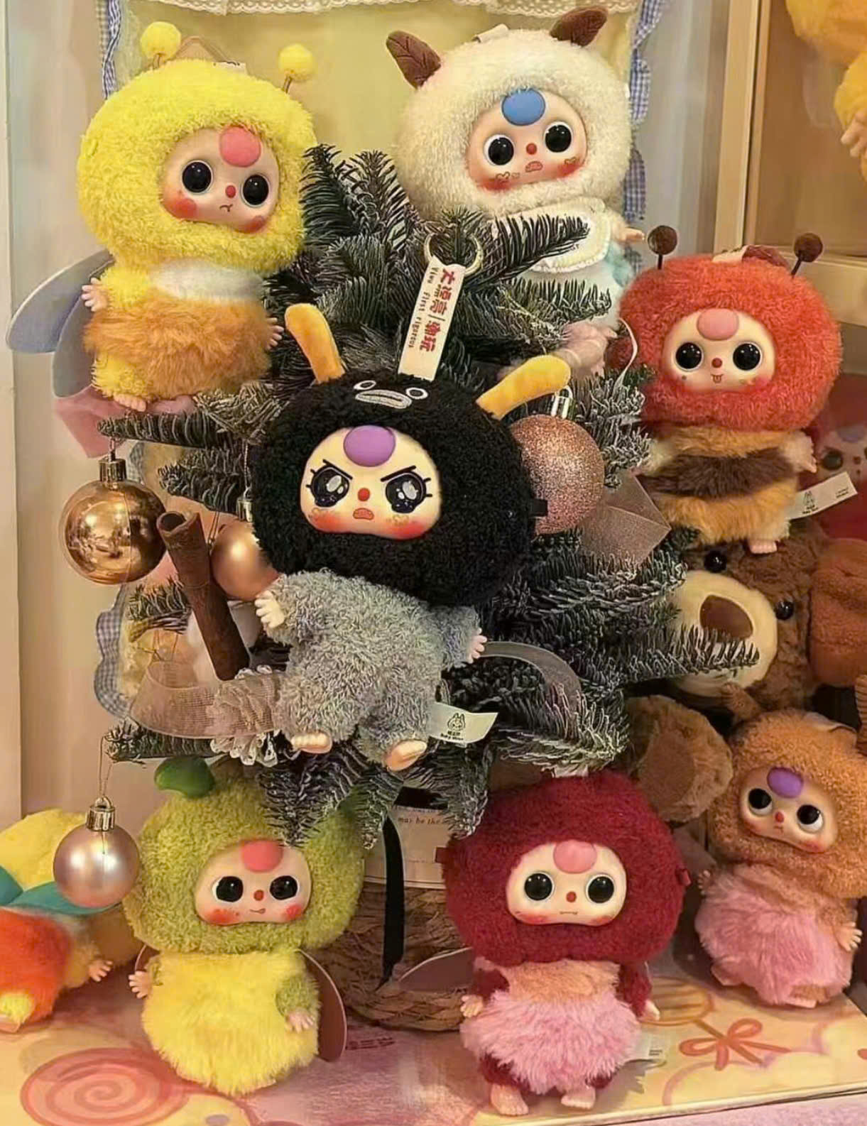 1187 - Baby Three Côn Trùng (Tiểu Linh Tinh) - Set 8 Hộp Ngẫu Nhiên - Baby Three Elf Plush Series Art Toy [CHÍNH HÃNG]