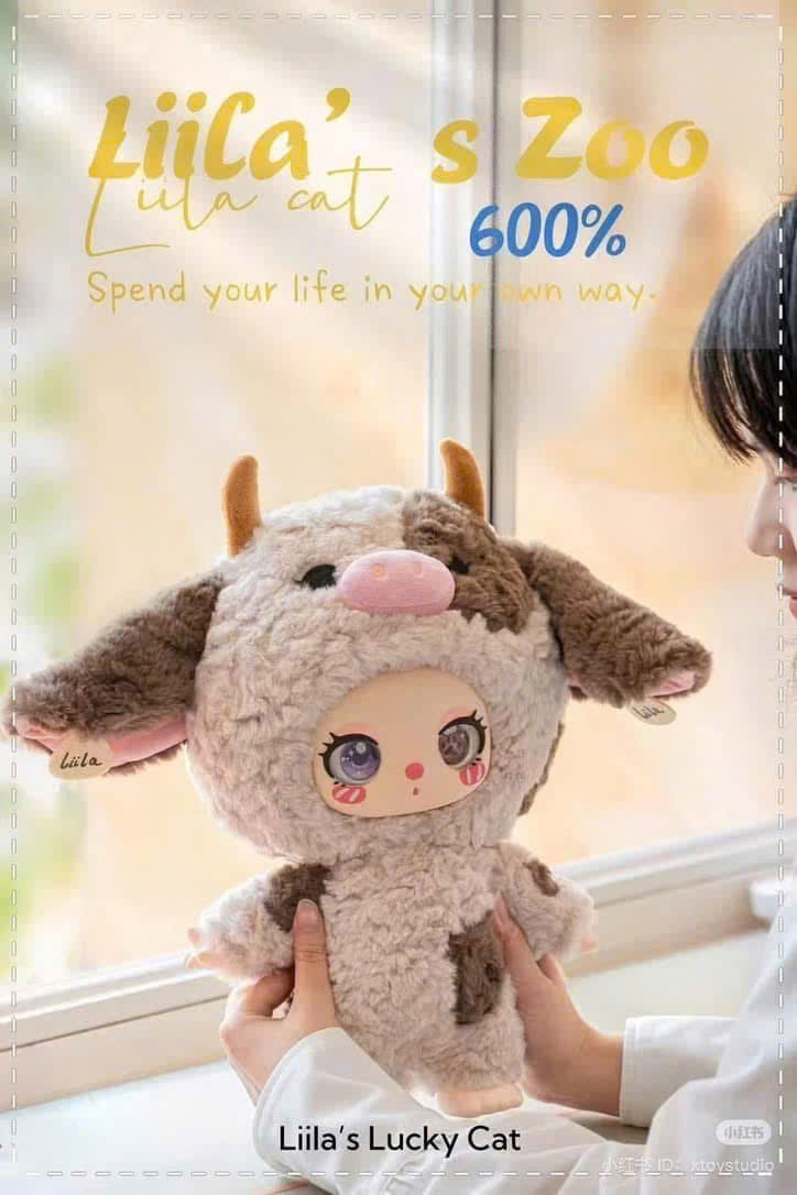 1190 - Baby Three Liila Zoo 600 Plush Series Art Toy - Blind Box Ngẫu Nhiên [CHÍNH HÃNG]