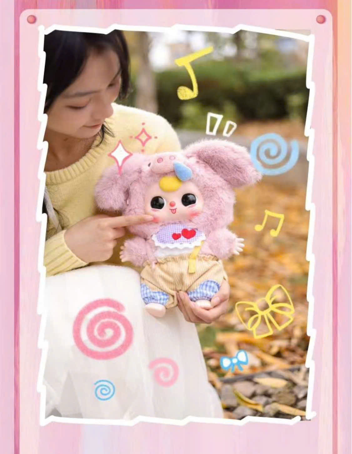 1266 - Baby three BB3 400% V2 - Hộp Mù Blindbox ngẫu nhiên - Baby Three  400% Version 2 Art Toy [CHÍNH HÃNG]