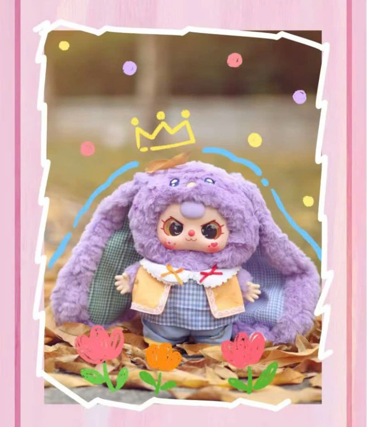 1266 - Baby three BB3 400% V2 - Hộp Mù Blindbox ngẫu nhiên - Baby Three  400% Version 2 Art Toy [CHÍNH HÃNG]