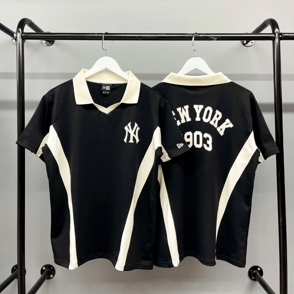 1235 - Áo Polo New Era NY New York 1903 Đỏ [HÀNG CHÍNH HÃNG]