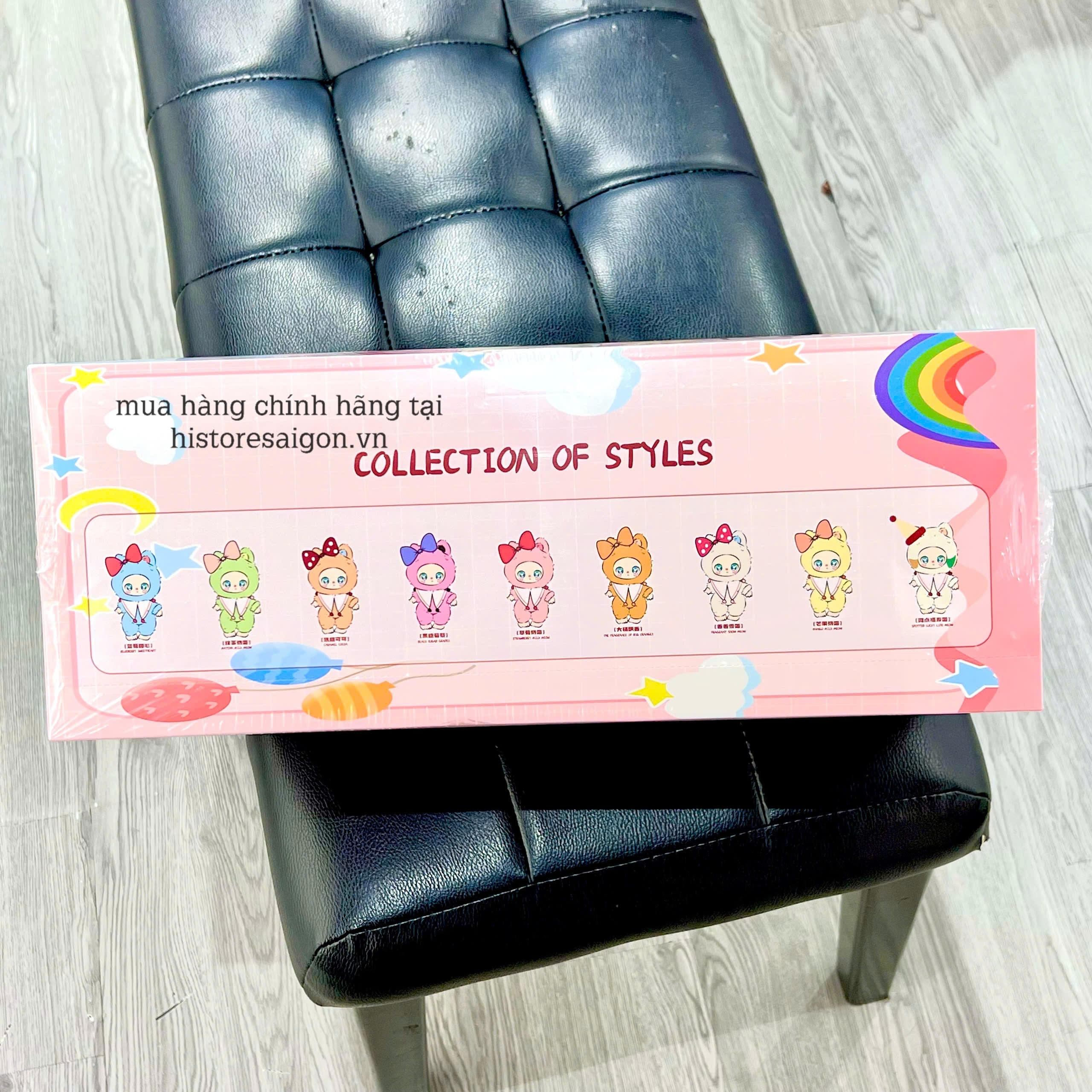 1250 - Baby Three Liila Lucky Cat V3 - Plush Series Art Toy - Set 8 Bé Ngẫu Nhiên - Bé Siêu Thơm Ngọt Ngào [CHÍNH HÃNG]