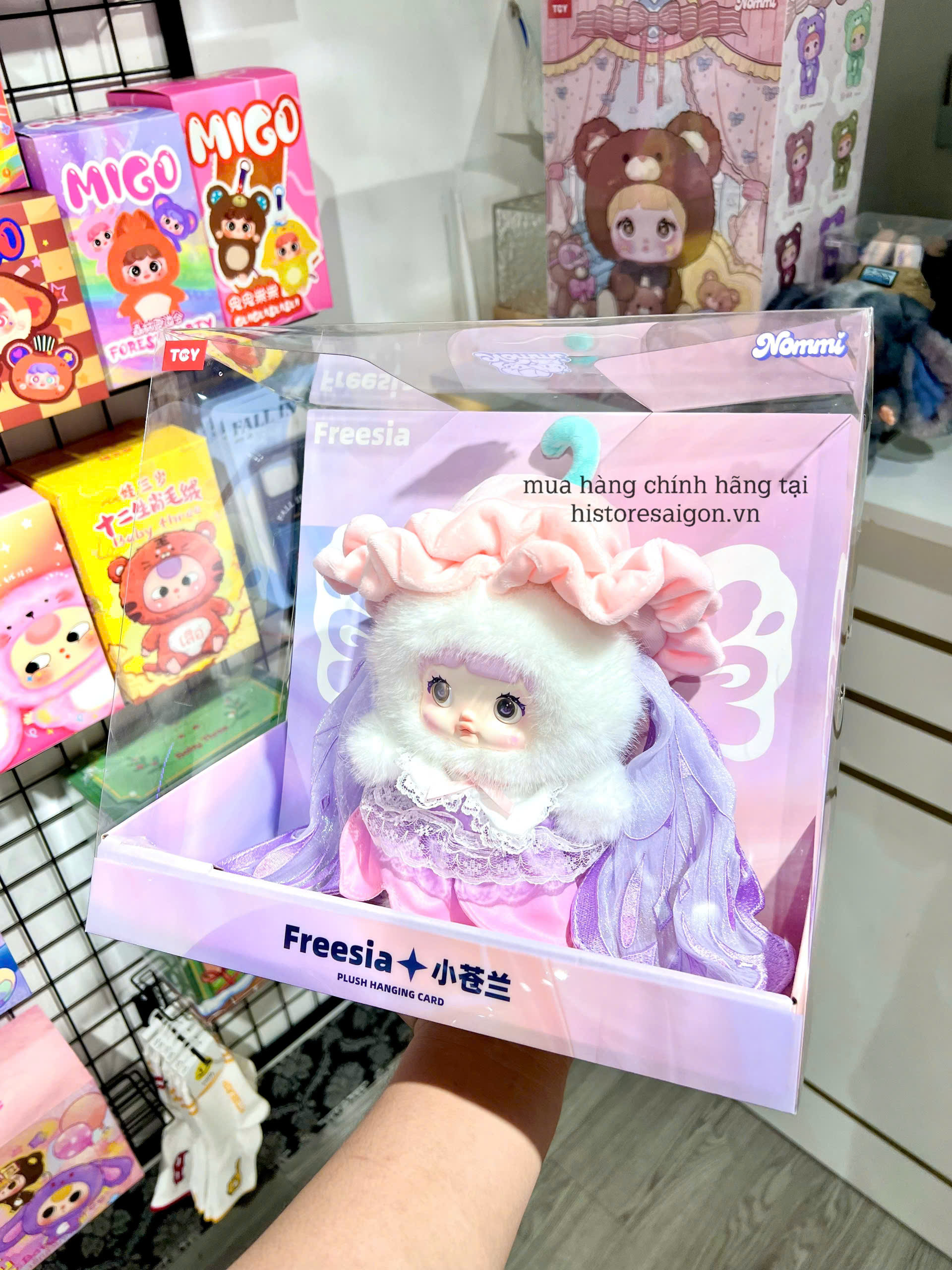 1256  - Nommi Freesia - Nommi Tiên Tử  Plush Series Art Toy [CHÍNH HÃNG]