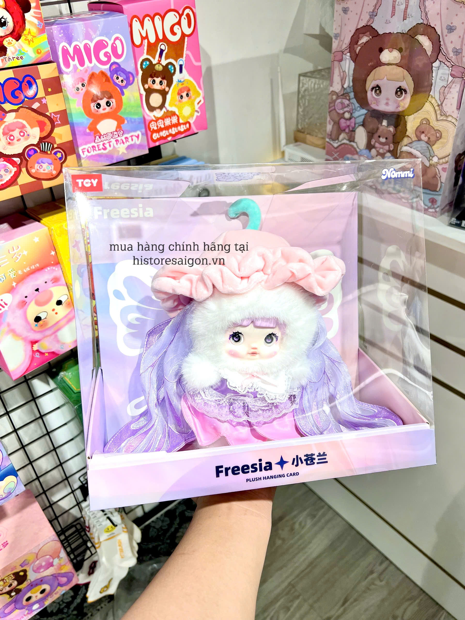 1256  - Nommi Freesia - Nommi Tiên Tử  Plush Series Art Toy [CHÍNH HÃNG]