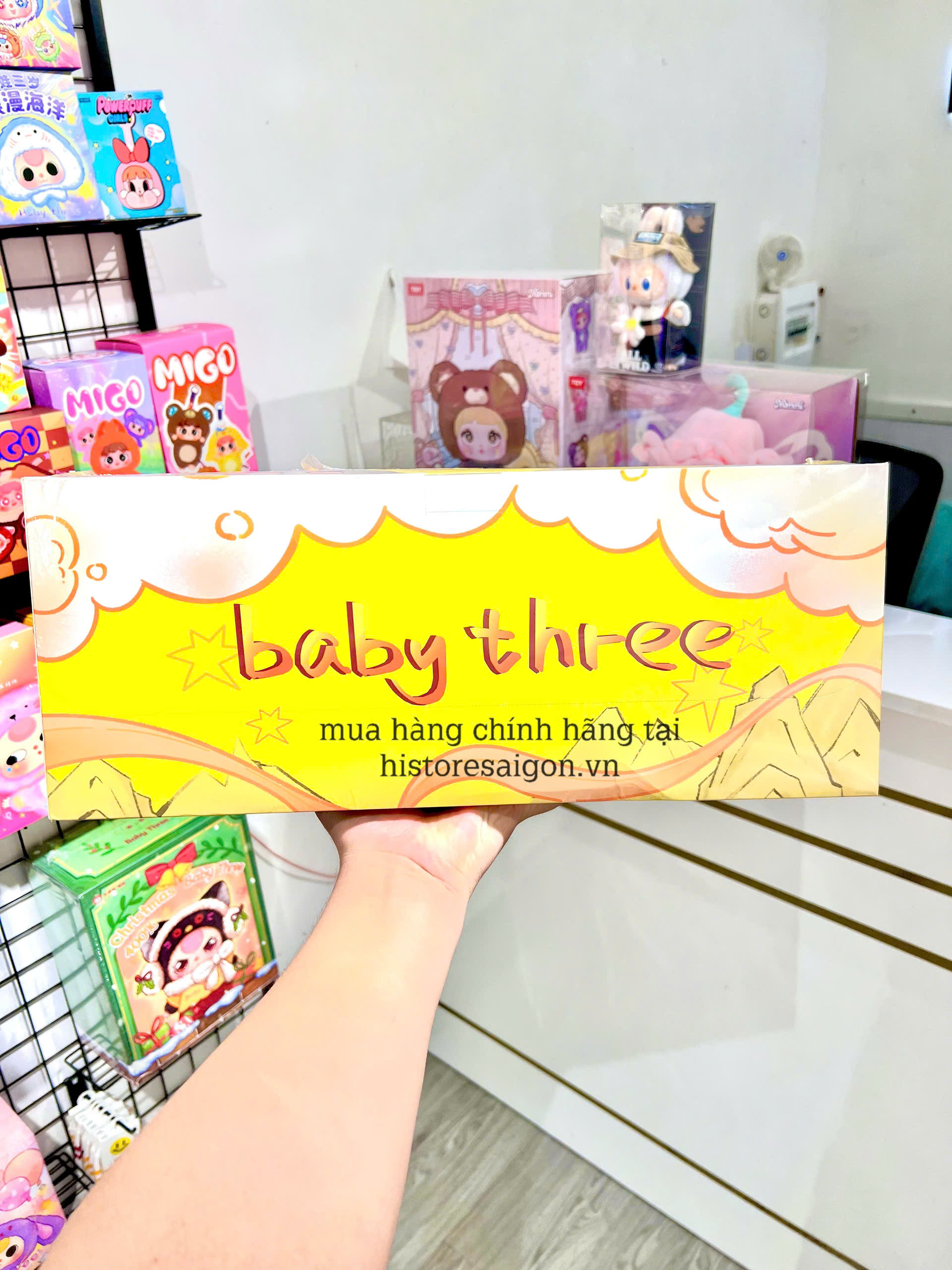 1260 - Baby Three BB3 Tây Du Ký - Baby Three Havoc In Heaven Plush - Full Set 8 Bé [CHÍNH HÃNG]